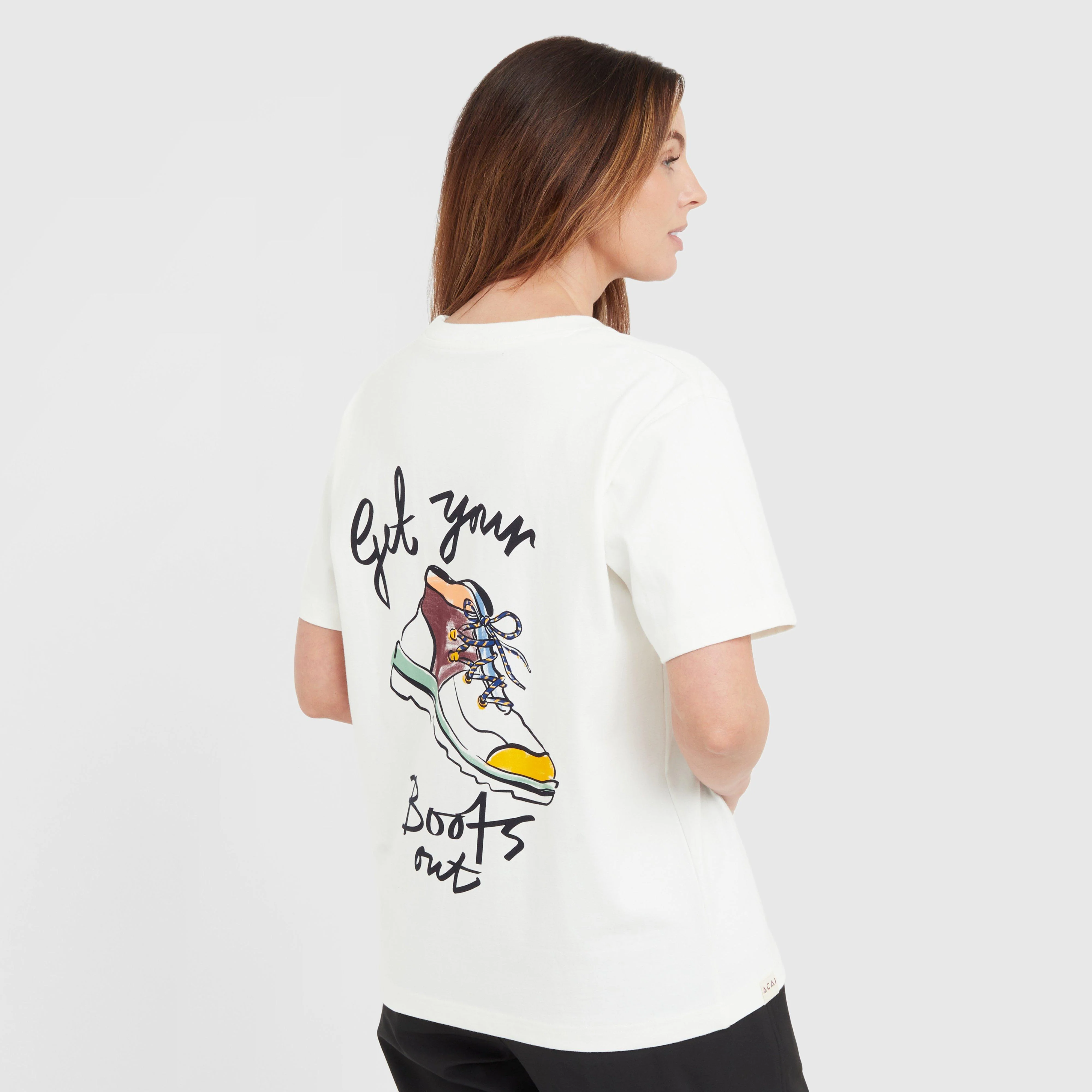 Women's Get Your Boots Out Graphic T-Shirt - Image 2