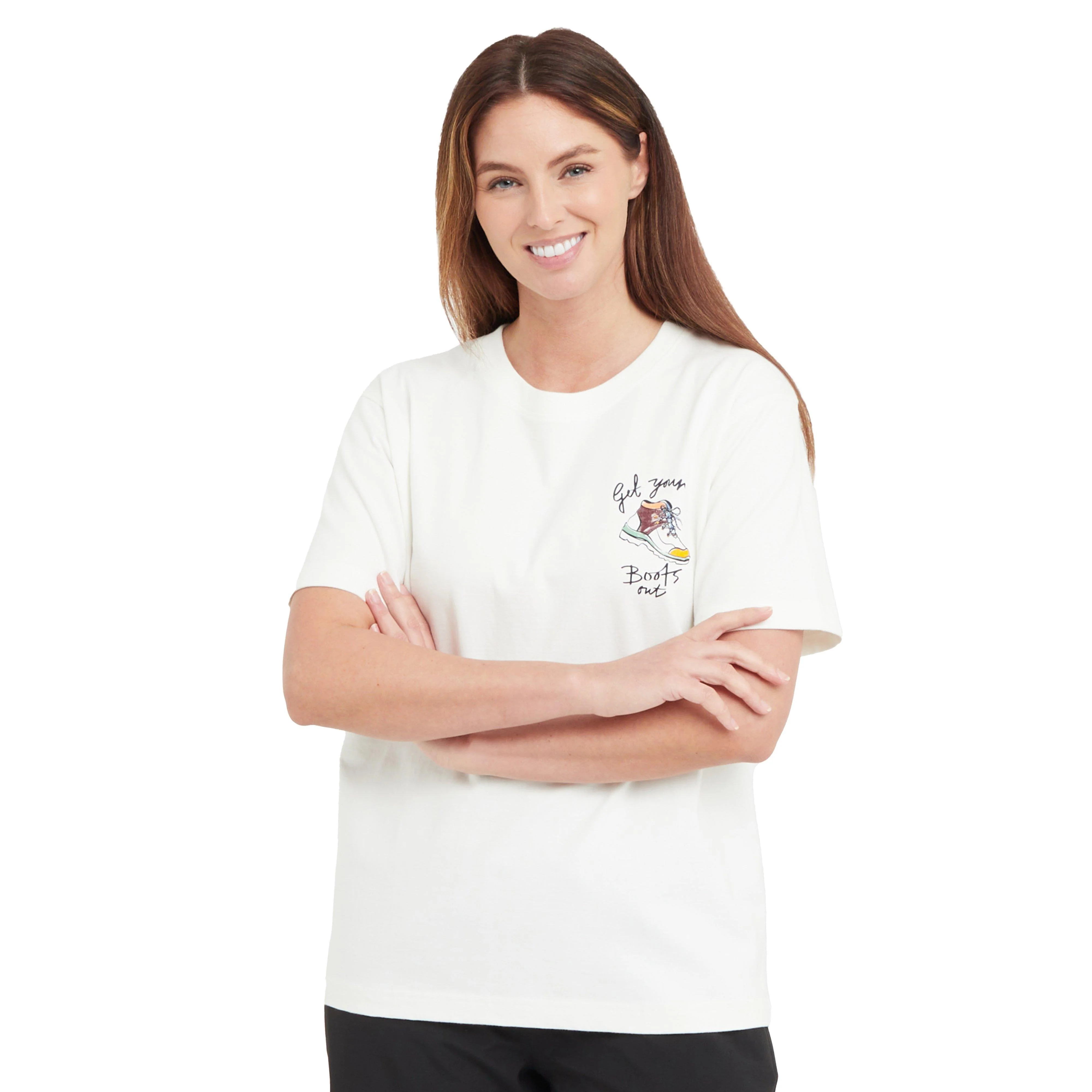 Women's Get Your Boots Out Graphic T-Shirt - Image 8