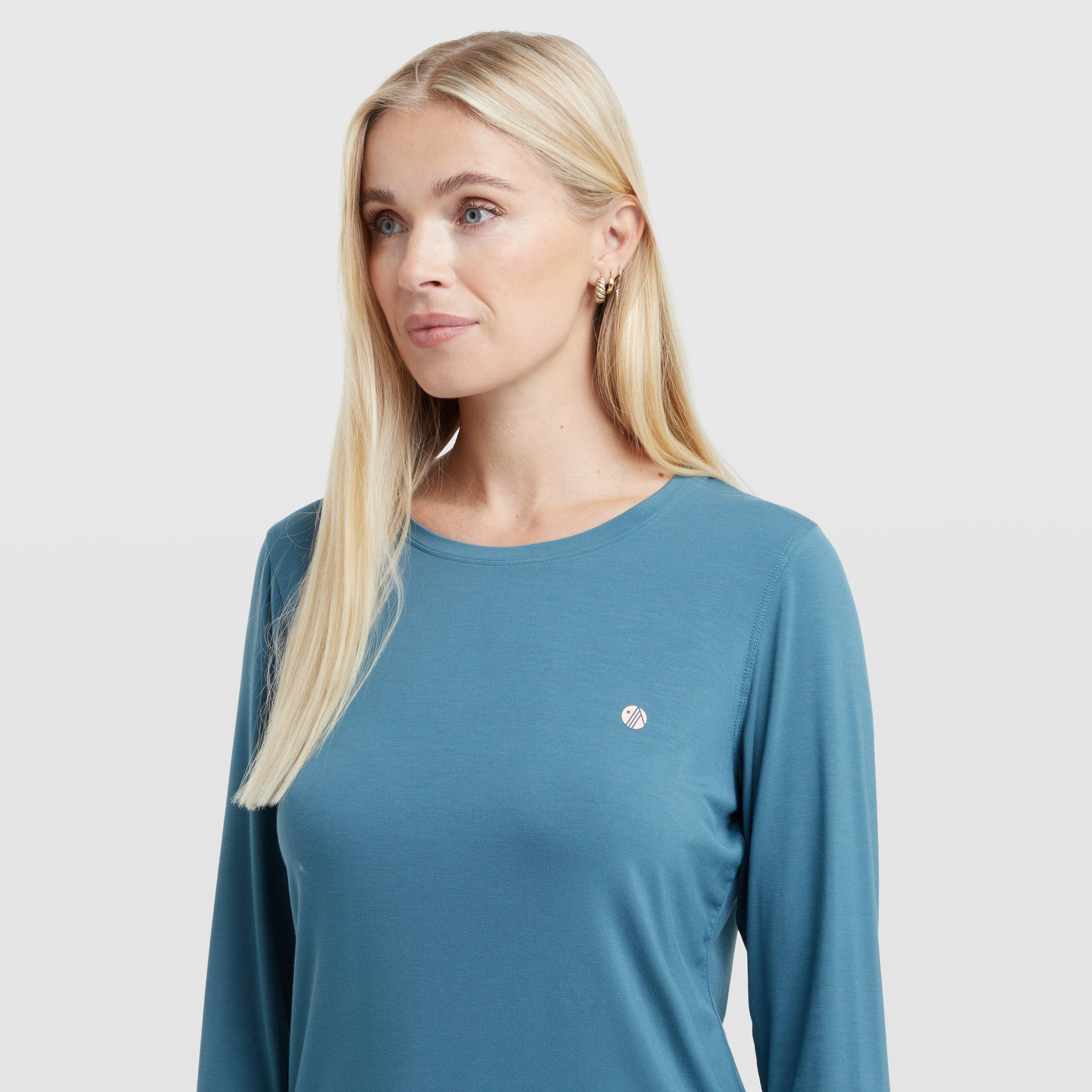 Women's On The Go Bamboo Long Sleeve Tee - Image 4