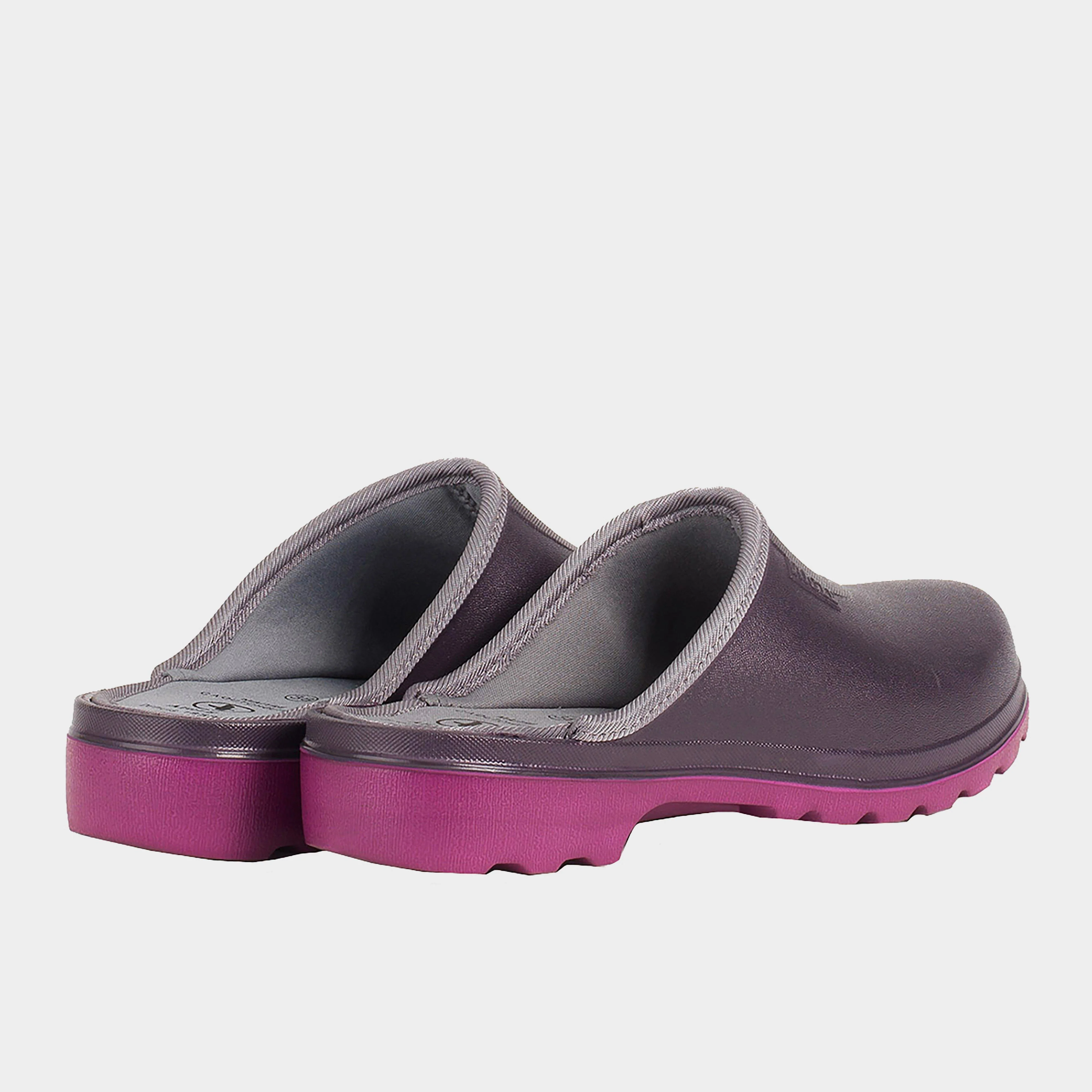 Women’s Taden Clogs in Aubergine/Dahlia - Image 2