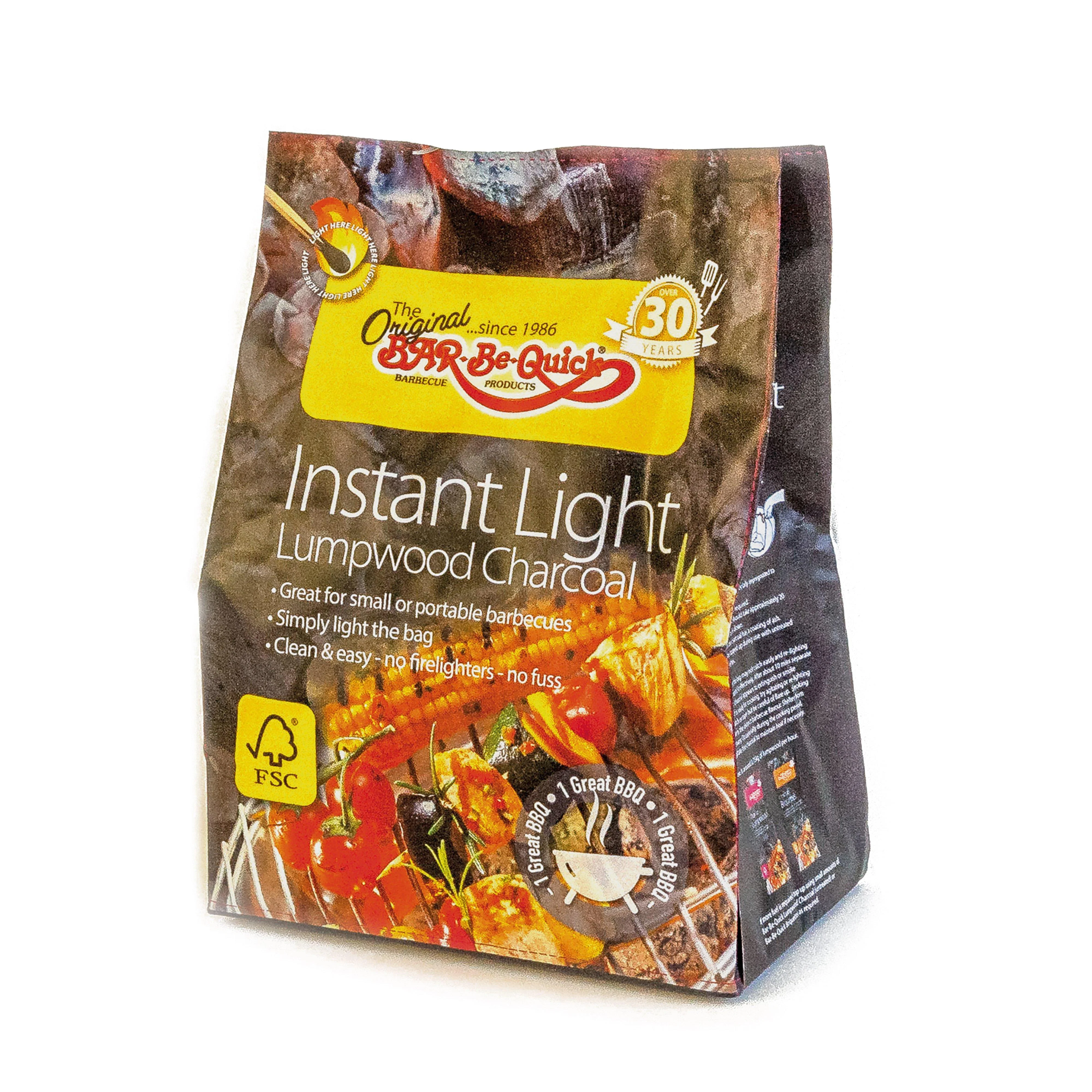 Instant Light Lumpwood Charcoal 1kg - Image 4
