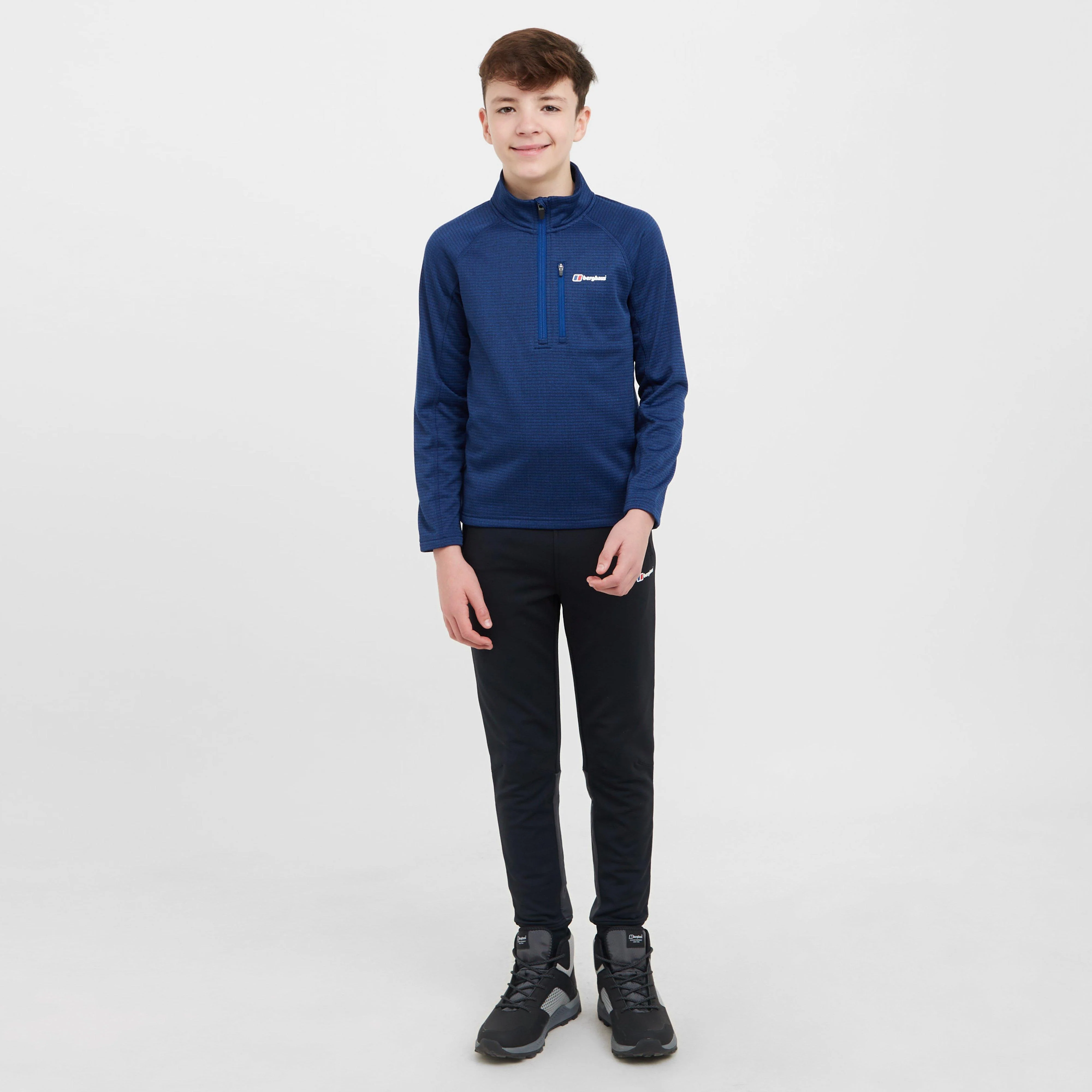 1/4 Zip Grid Fleece Top Junior - Image 3