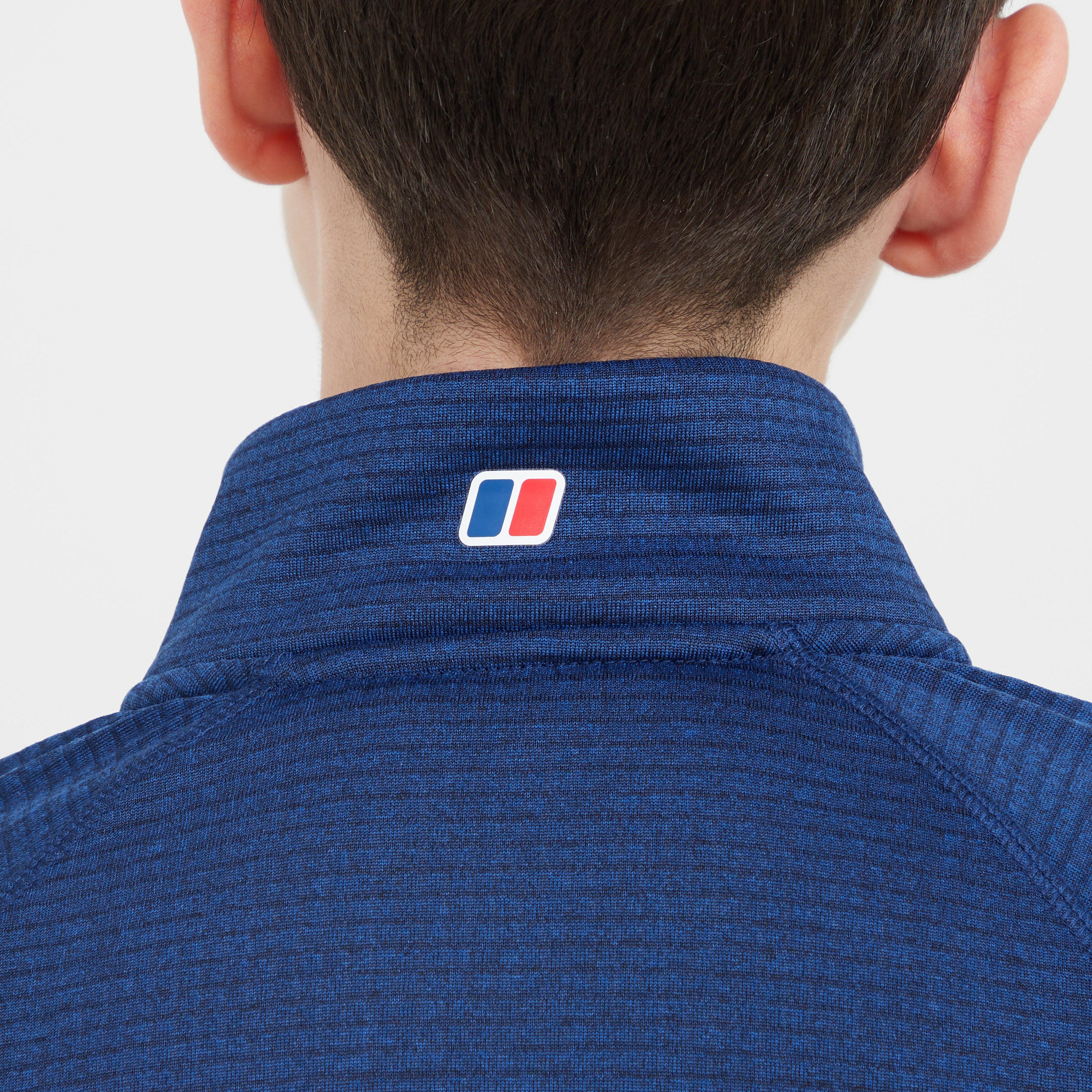 1/4 Zip Grid Fleece Top Junior - Image 6