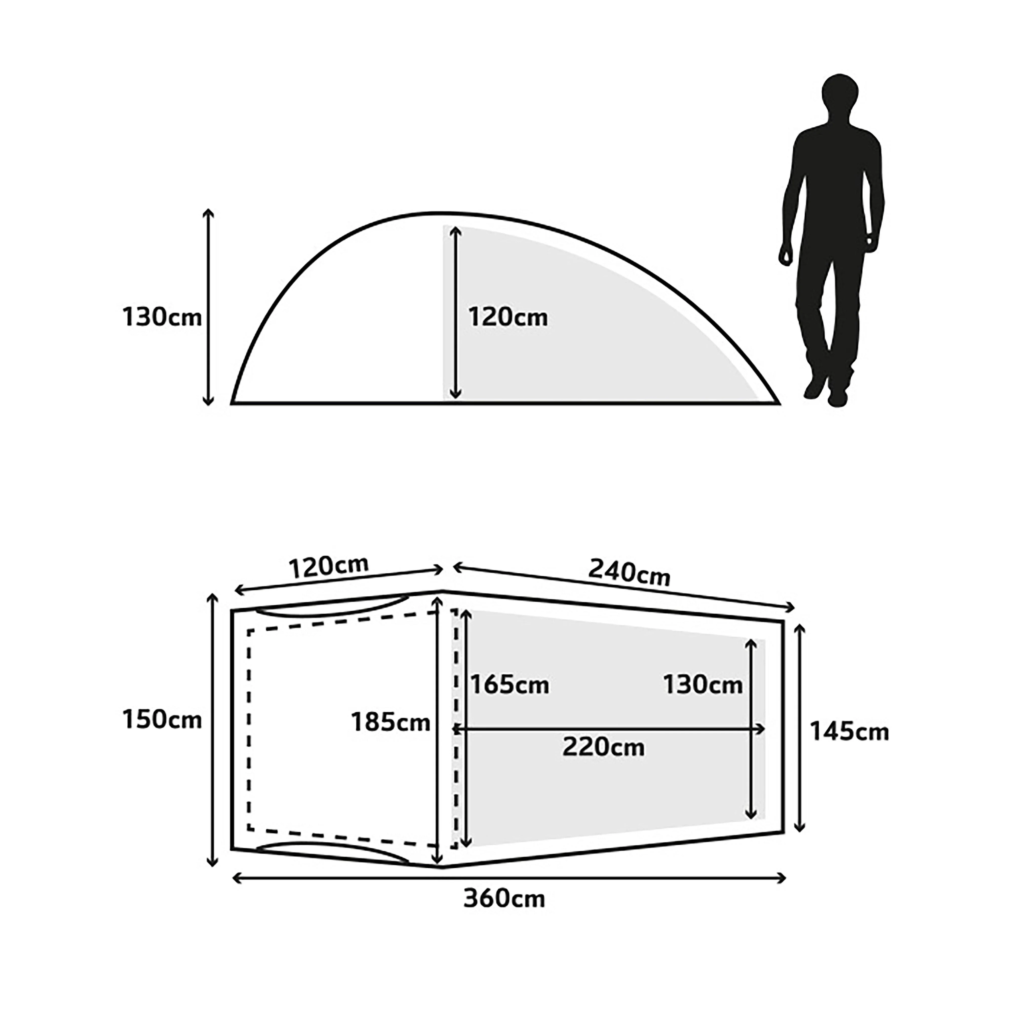 Cairngorm 3 Man Tent - Image 2