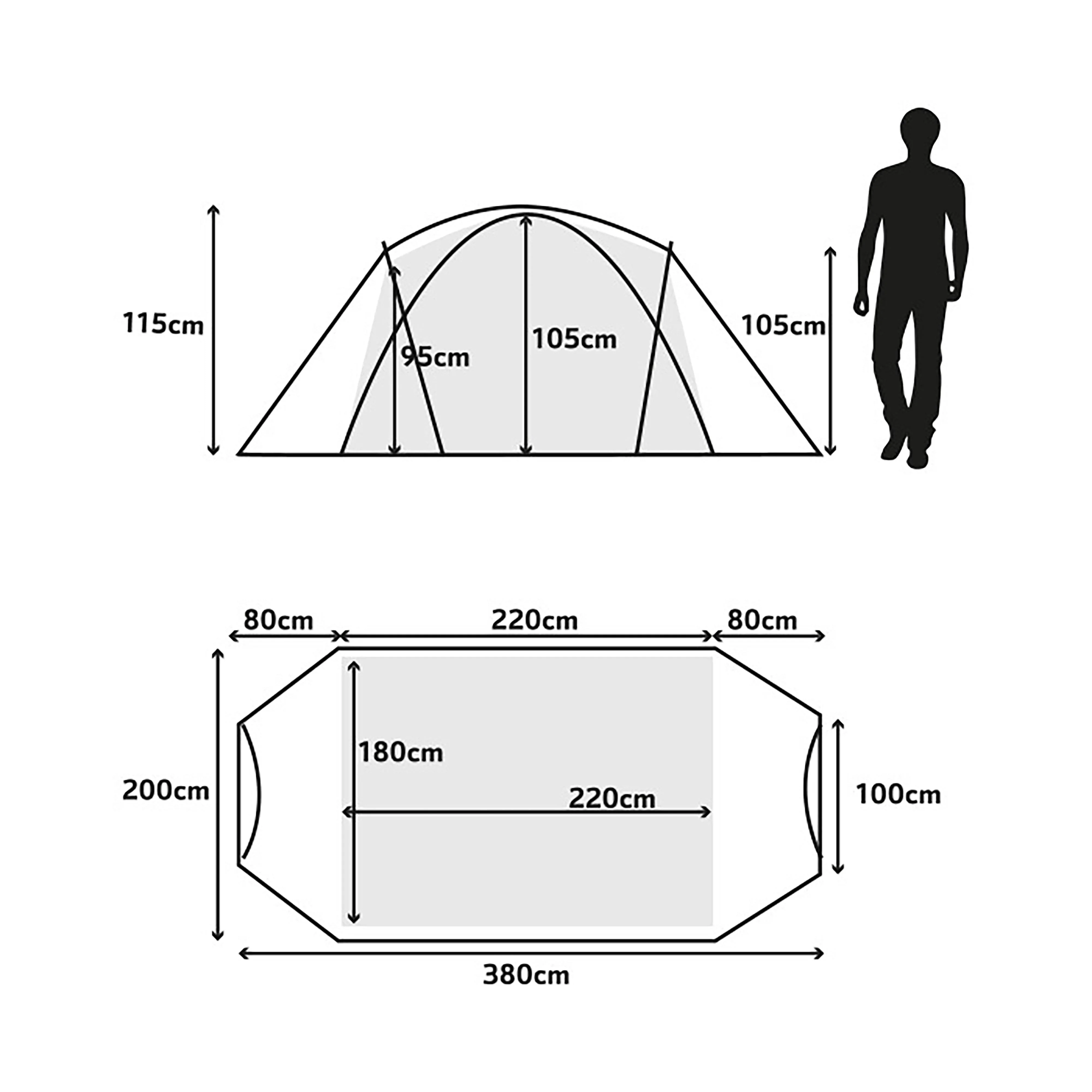 Grampian 3 Man Tent - Image 2