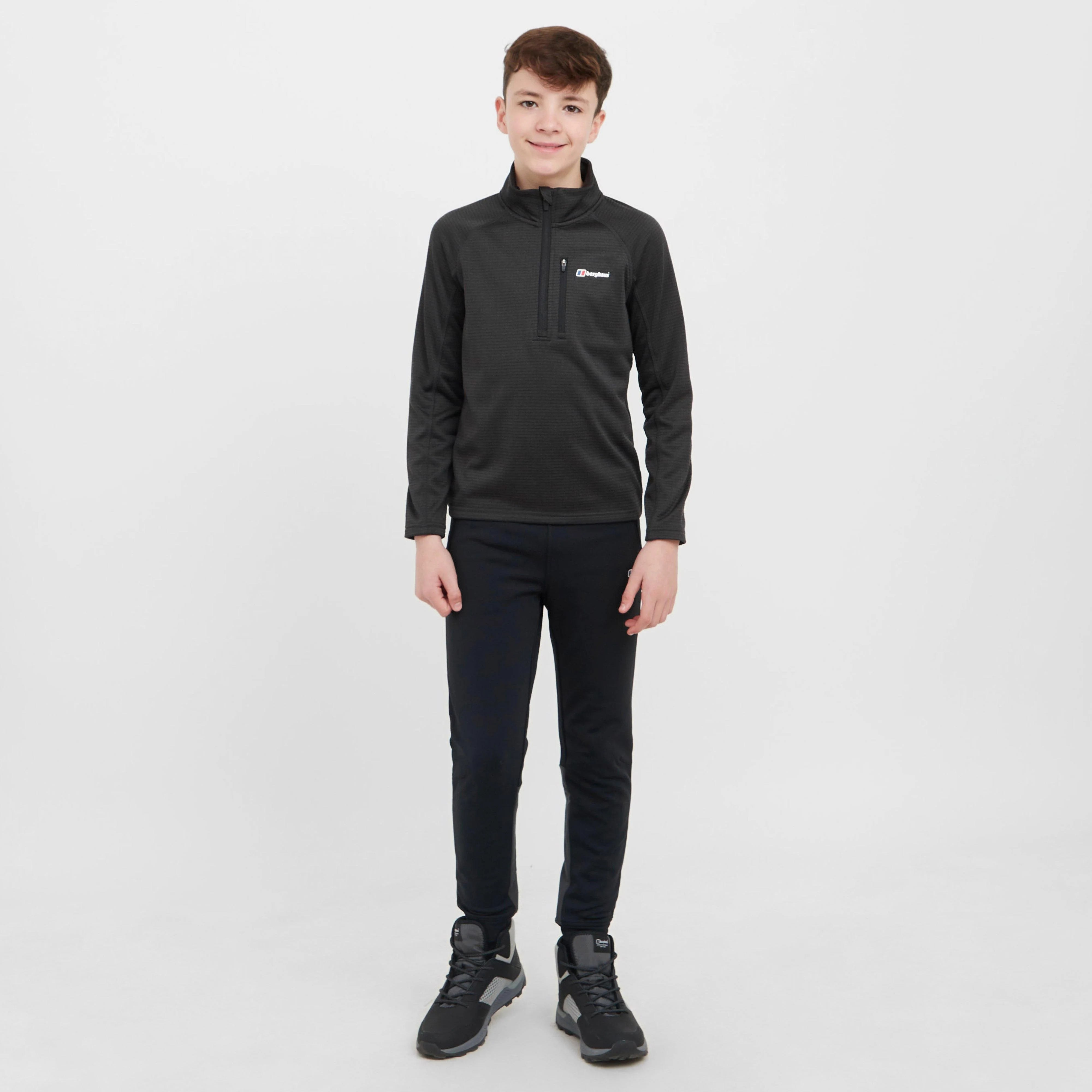 Kids’ Half-Zip Grid Fleece - Image 3