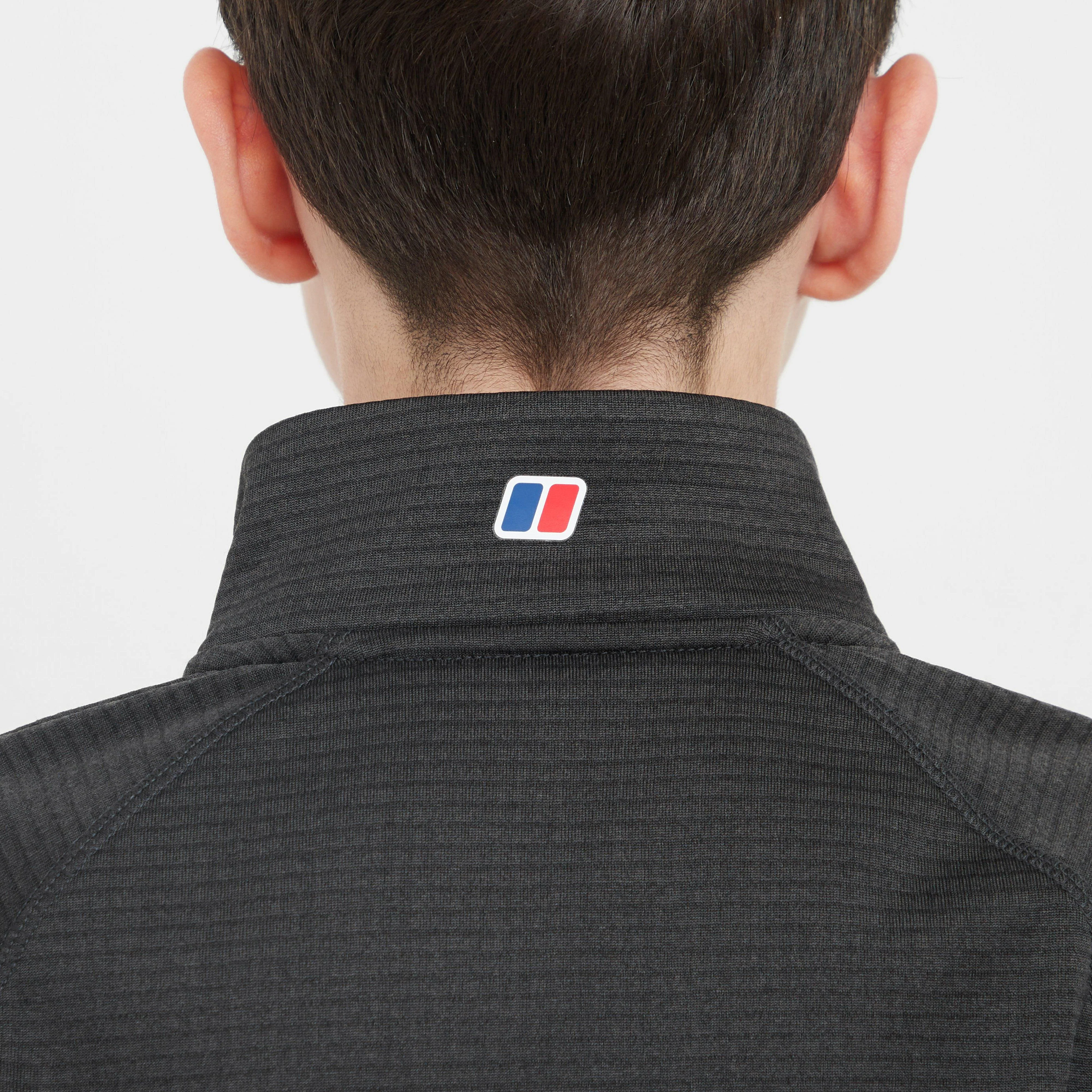 Kids’ Half-Zip Grid Fleece - Image 6