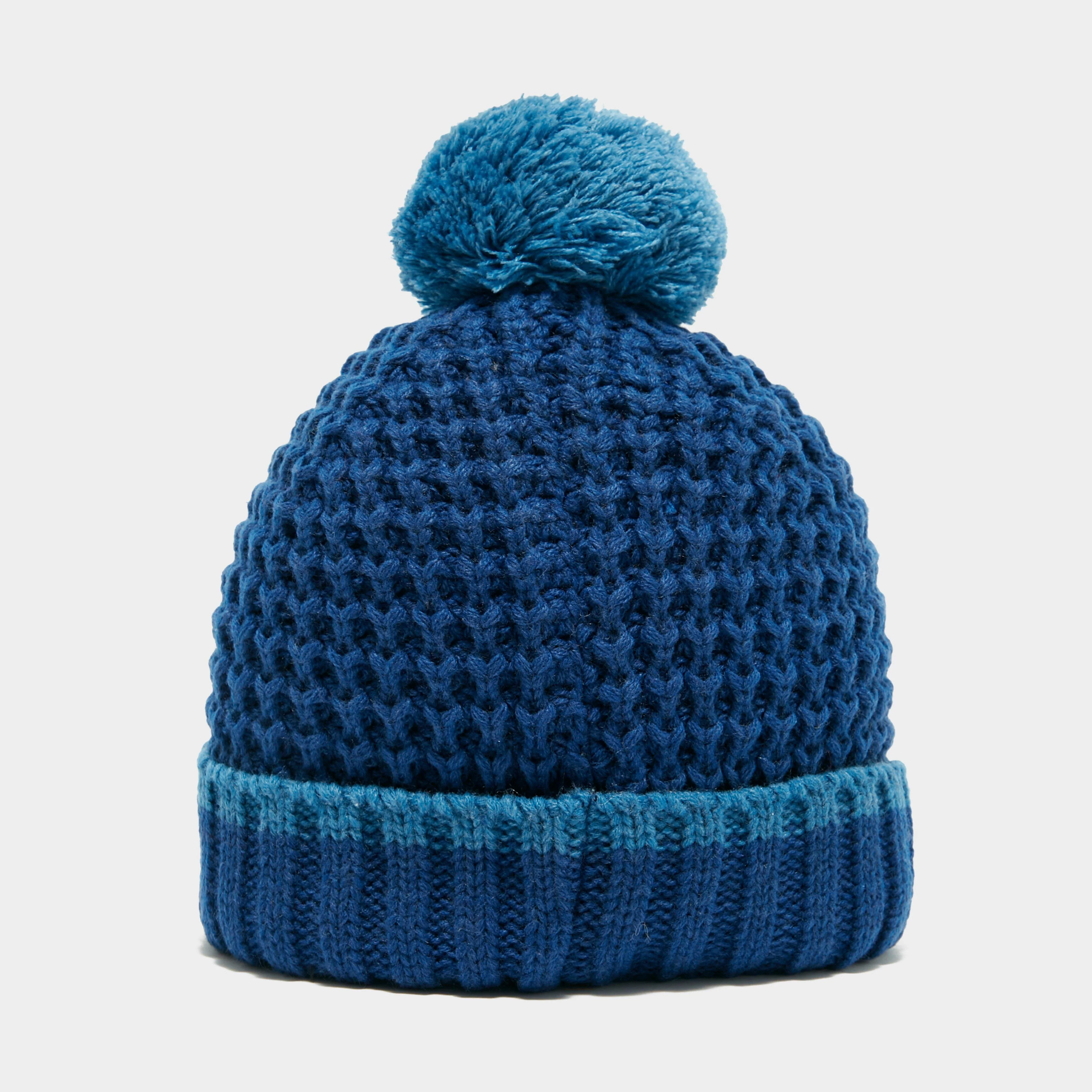 Kids’ Striped Bobble Beanie Hat - Image 2