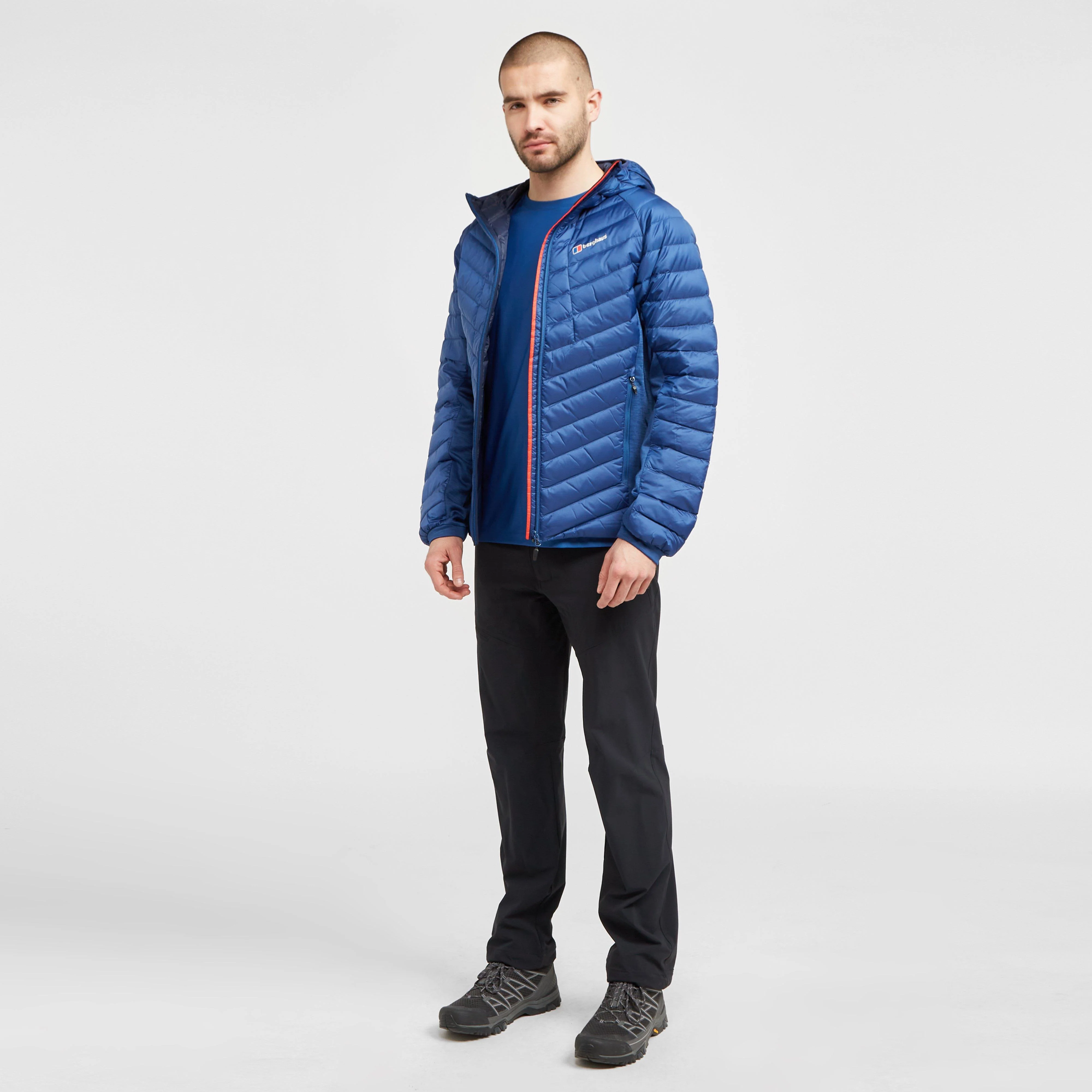 Men’s Finsler Stretch Hooded Down Jacket - Image 3
