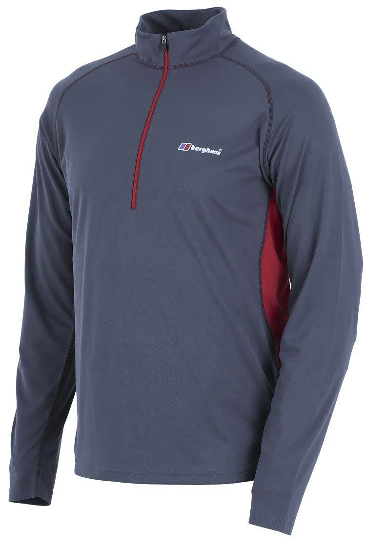 Men's Tech LS Zip T-Shirt