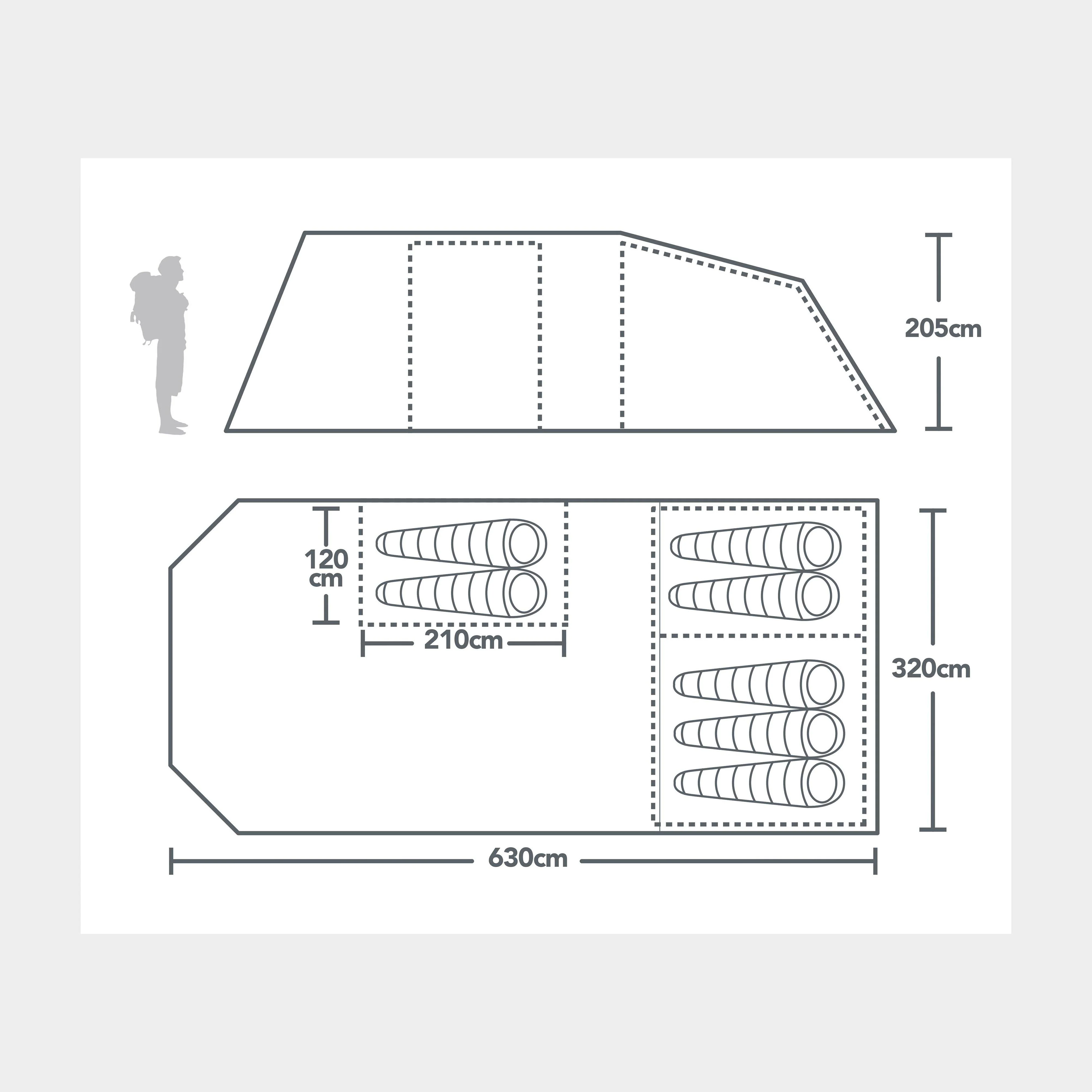 Refurbished Adhara 700 Nightfall® Tent - Image 2