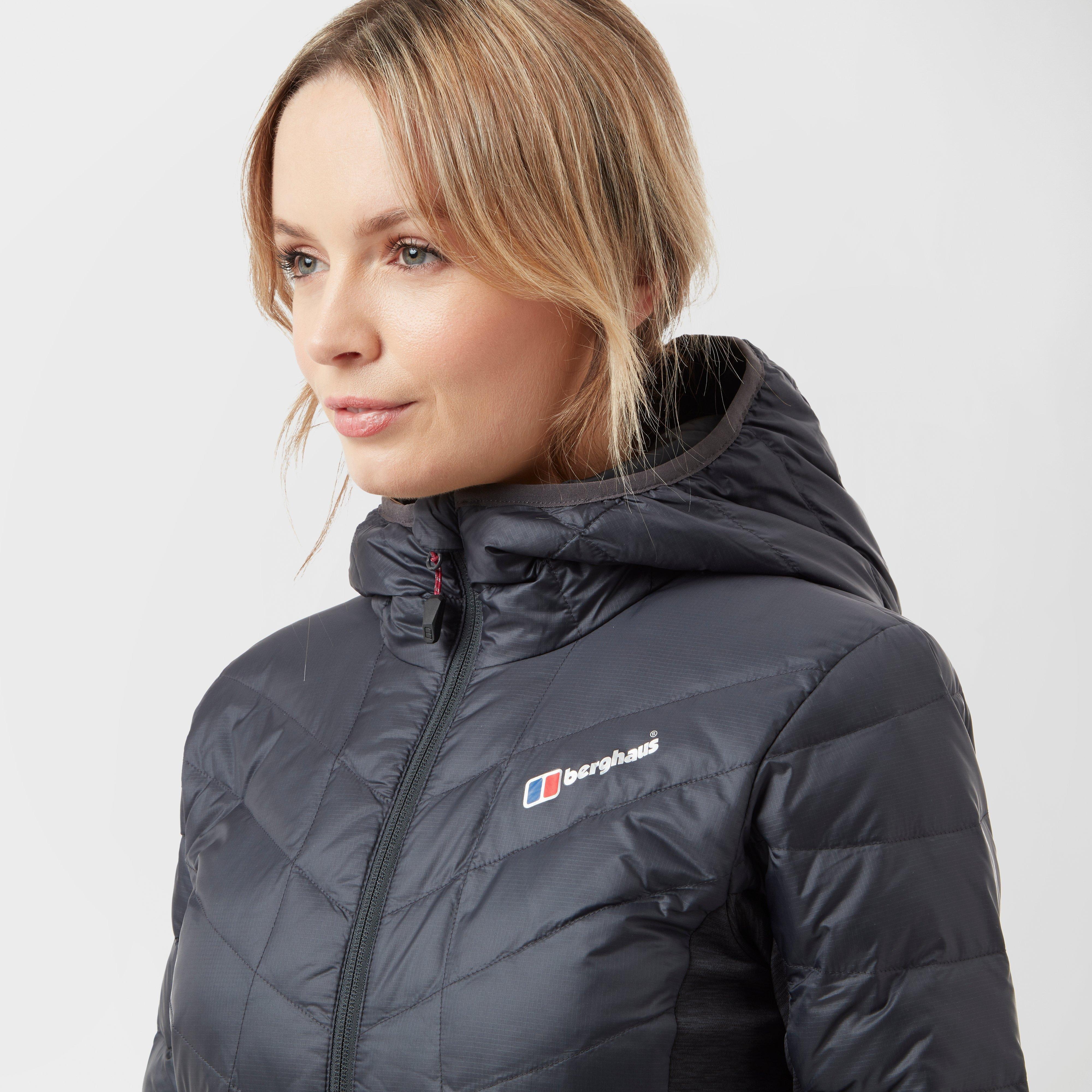 Women’s Finsler Stretch Hooded Down Jacket - Image 4
