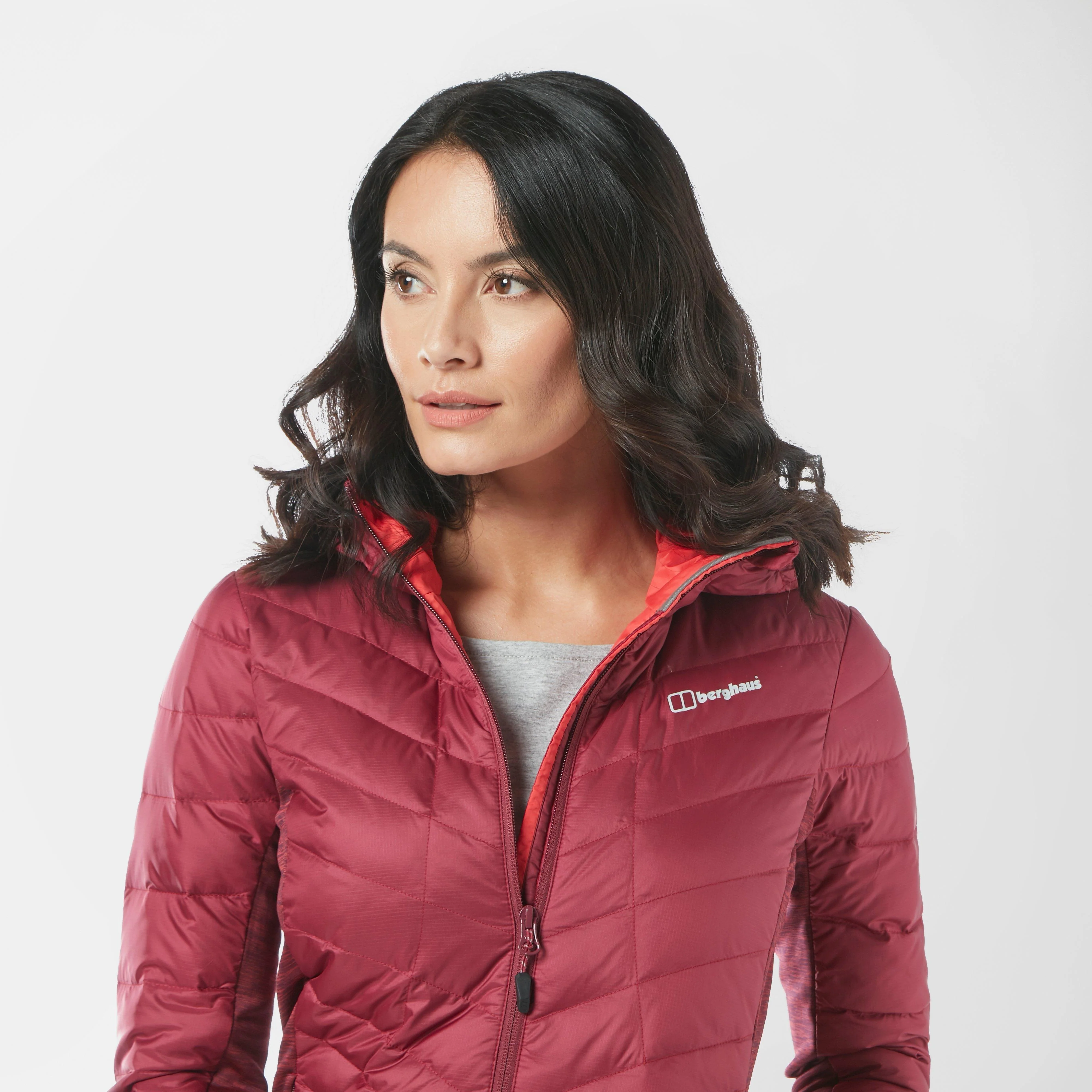 Women’s Finsler Stretch Hooded Down Jacket - Image 4