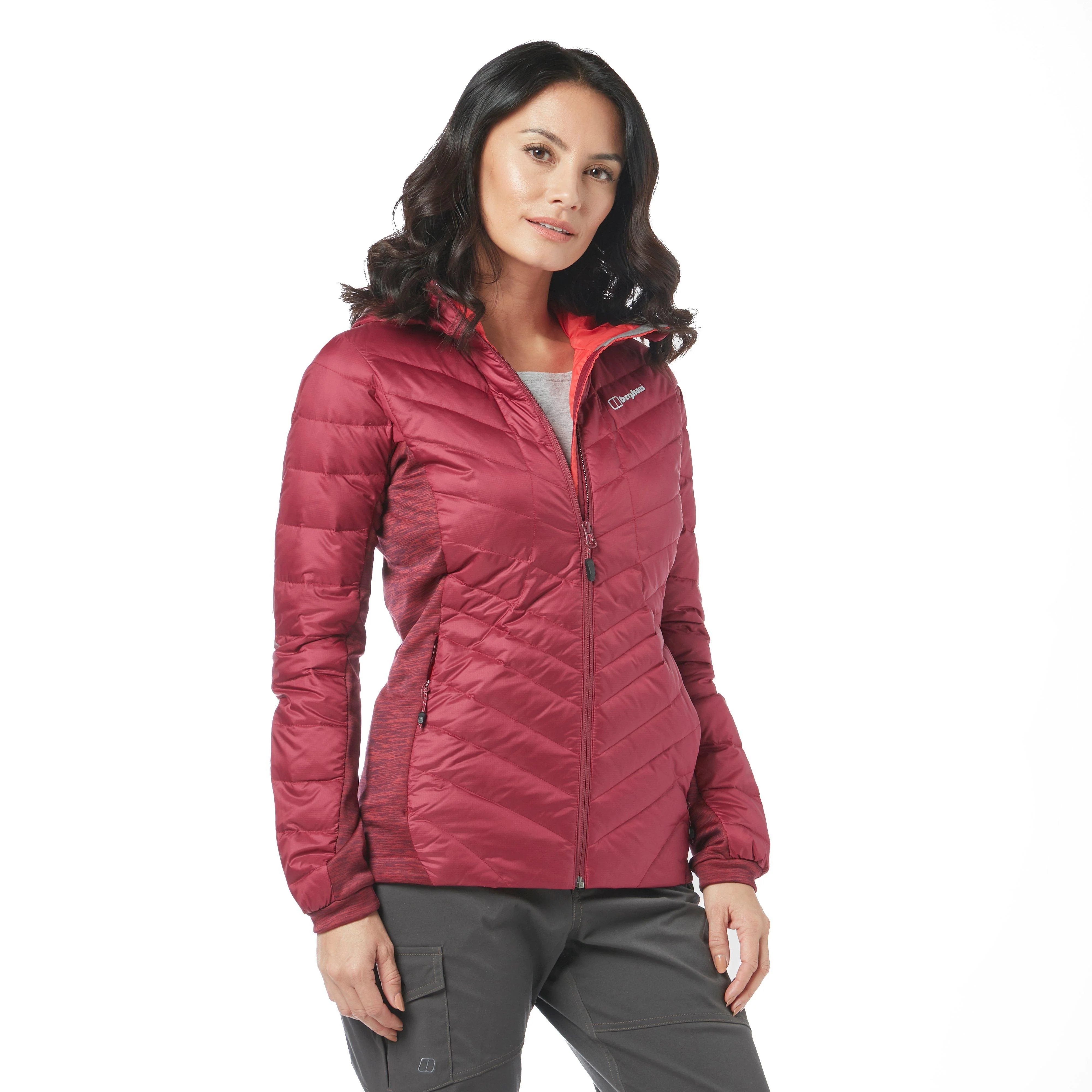 Women’s Finsler Stretch Hooded Down Jacket - Image 7