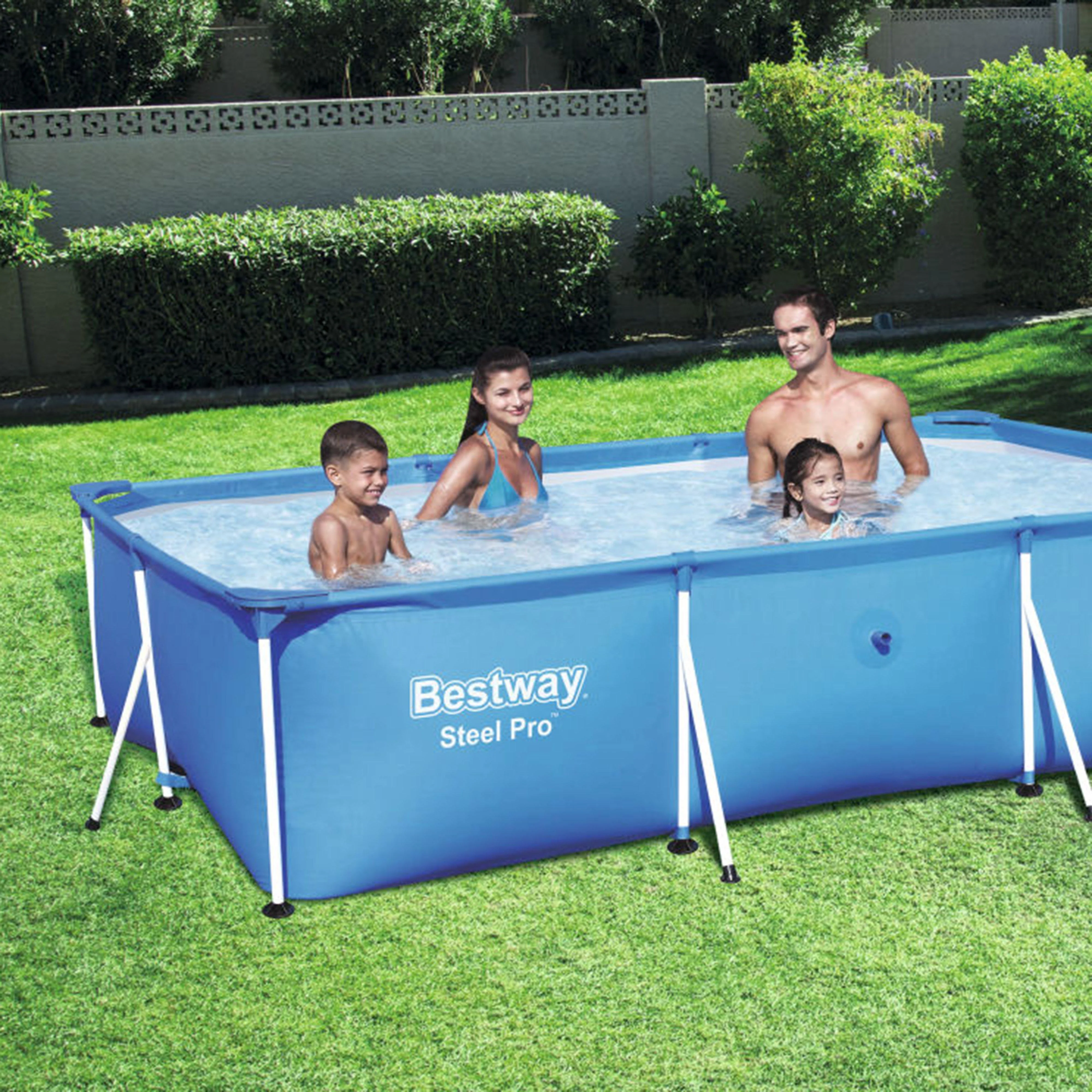 Steel Pro Rectangular Pool 3,300 Litres - Image 2