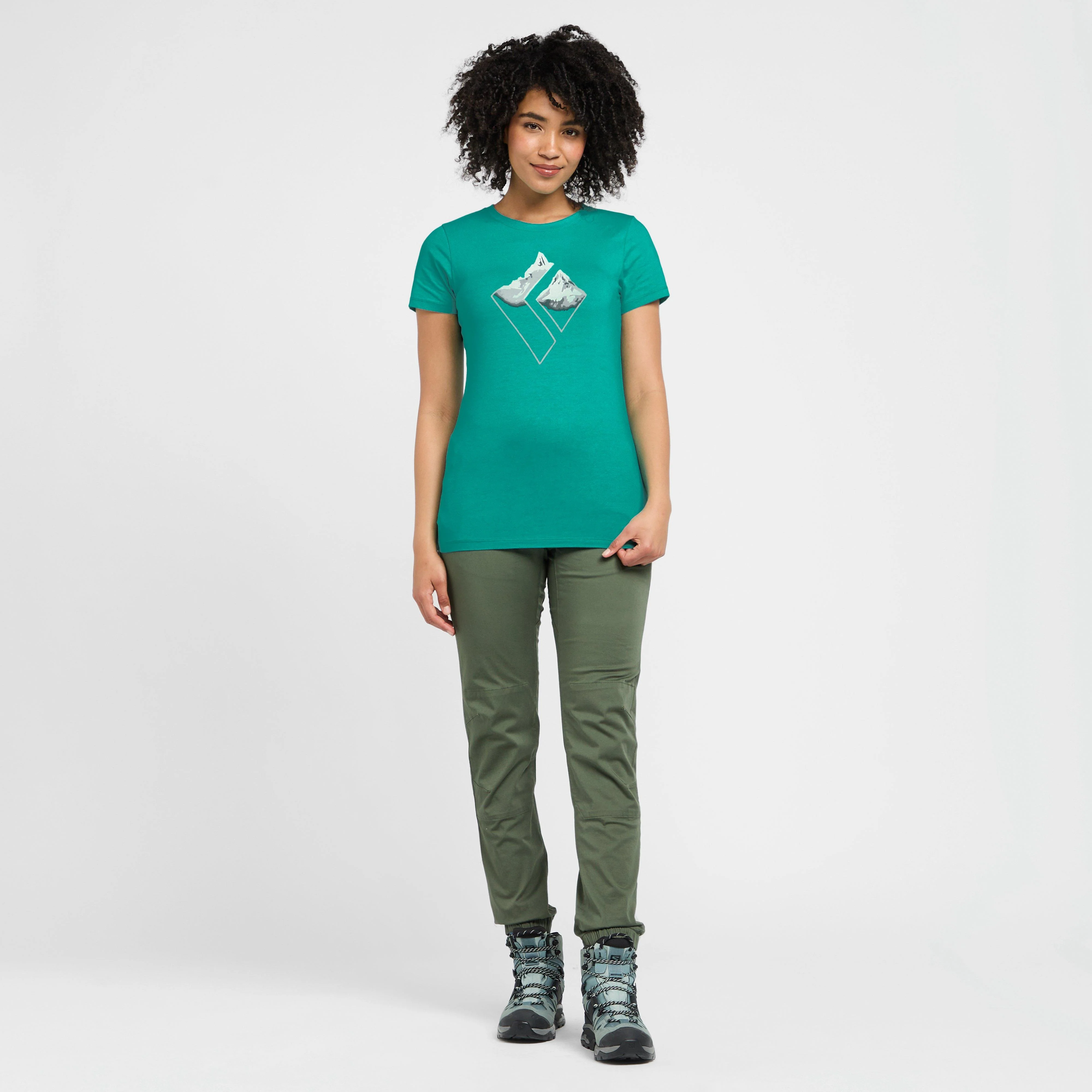 Women’s Mountain Logo Short Sleeve Tee - Image 3