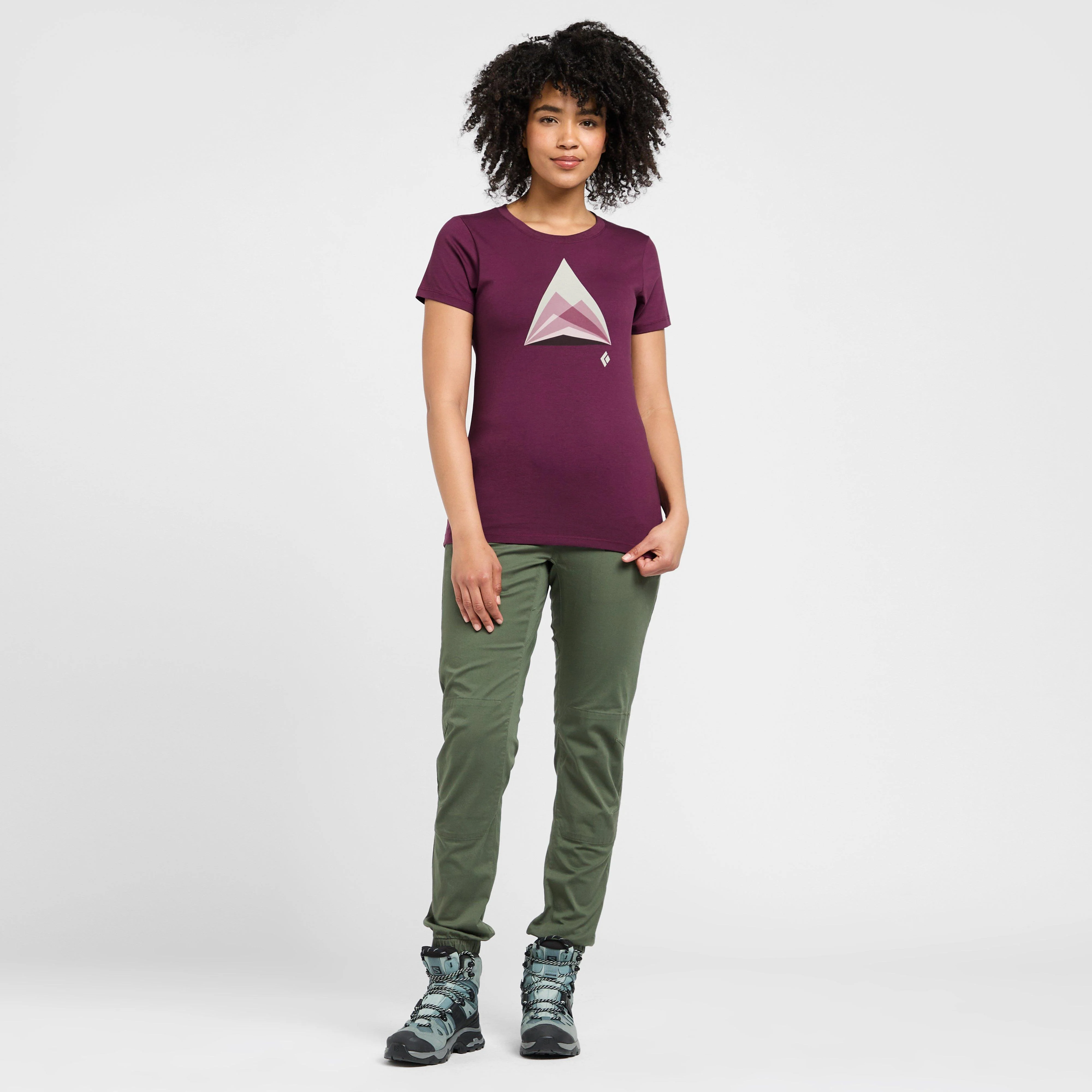 Women’s Mountain Transparency Short Sleeve Tee - Image 3