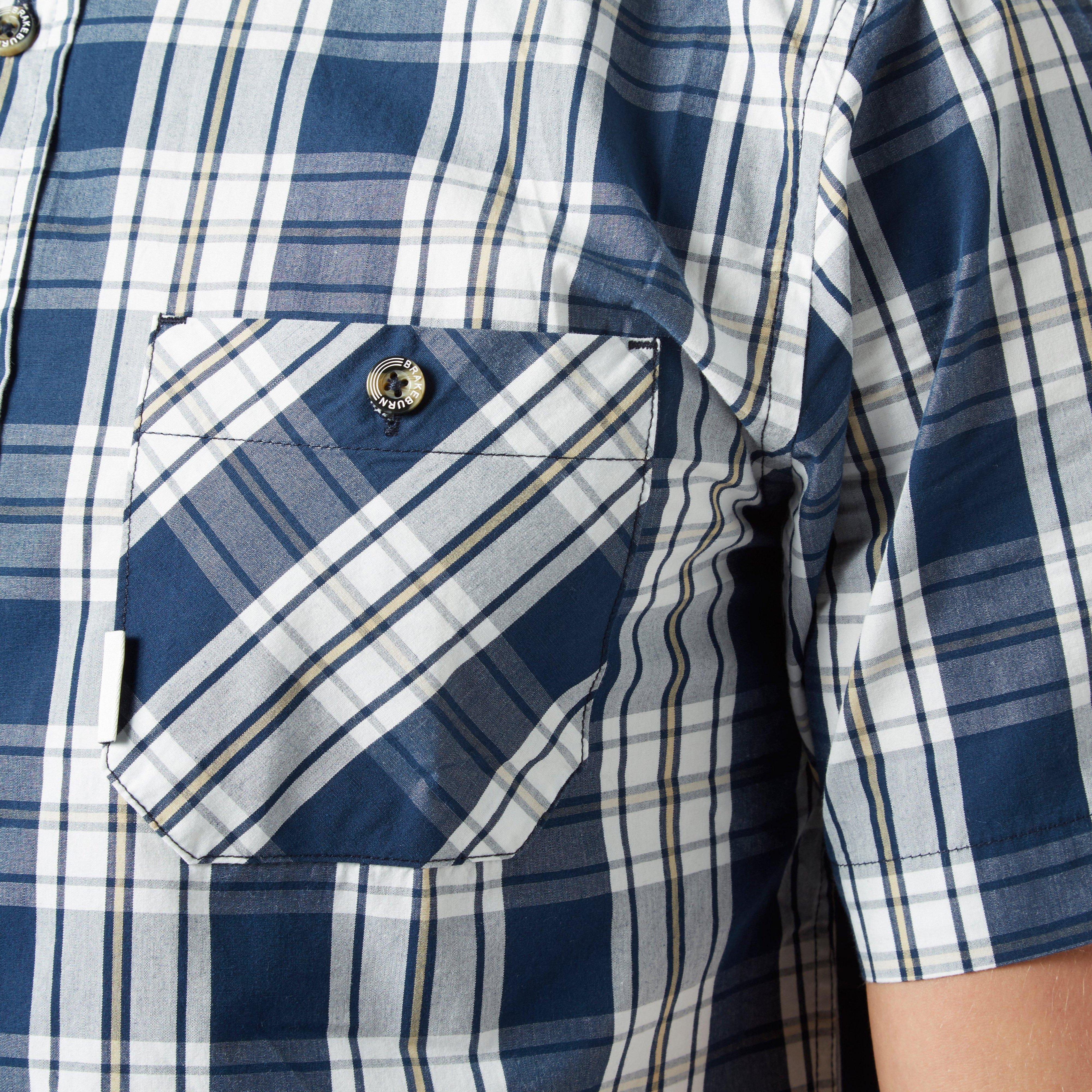 Men’s Check Short Sleeve Shirt - Image 5