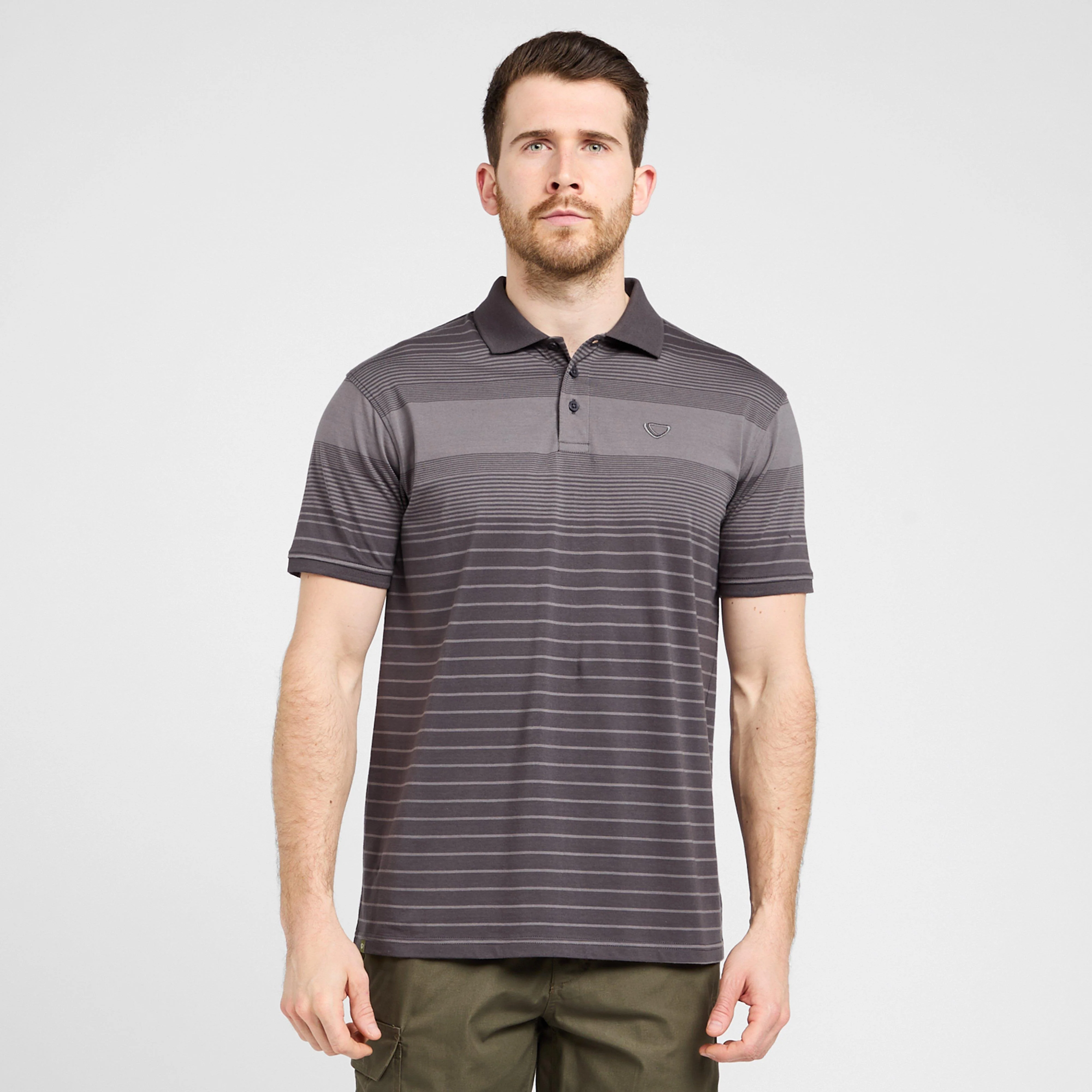 Men's Striped Polo Shirt