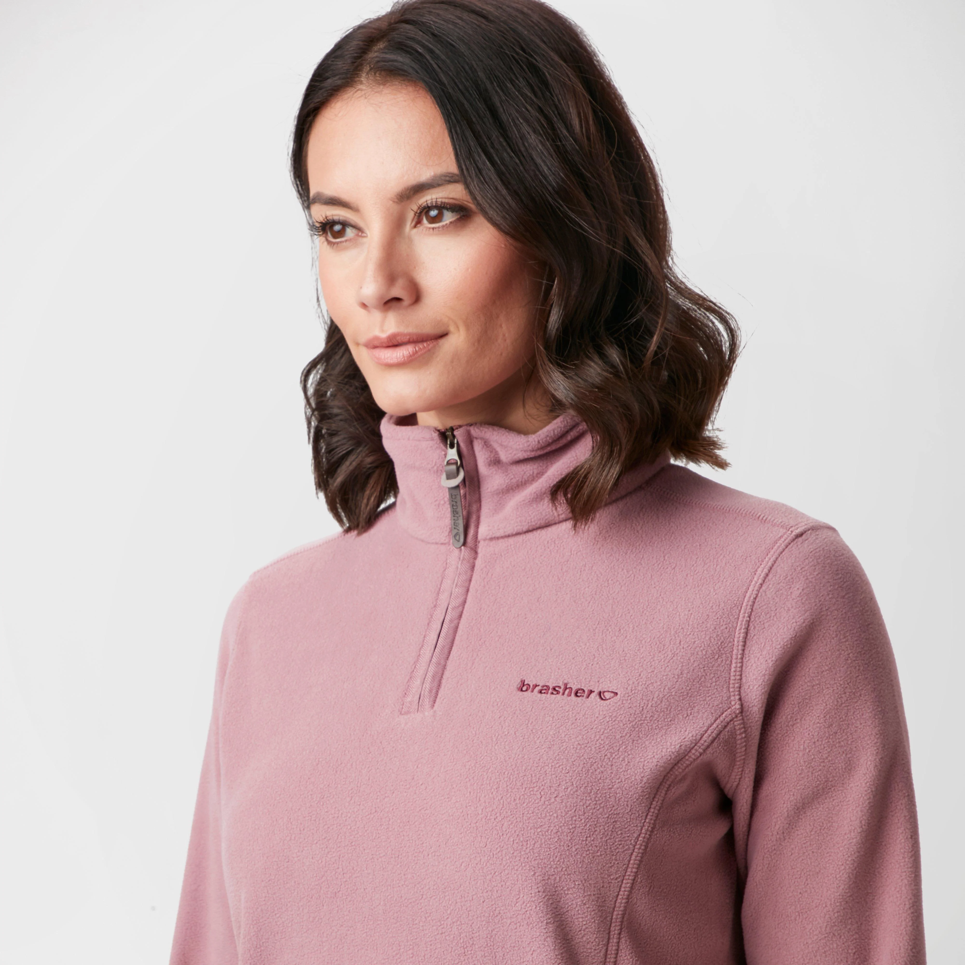 Women's Bleaberry Half Zip Fleece - Image 4