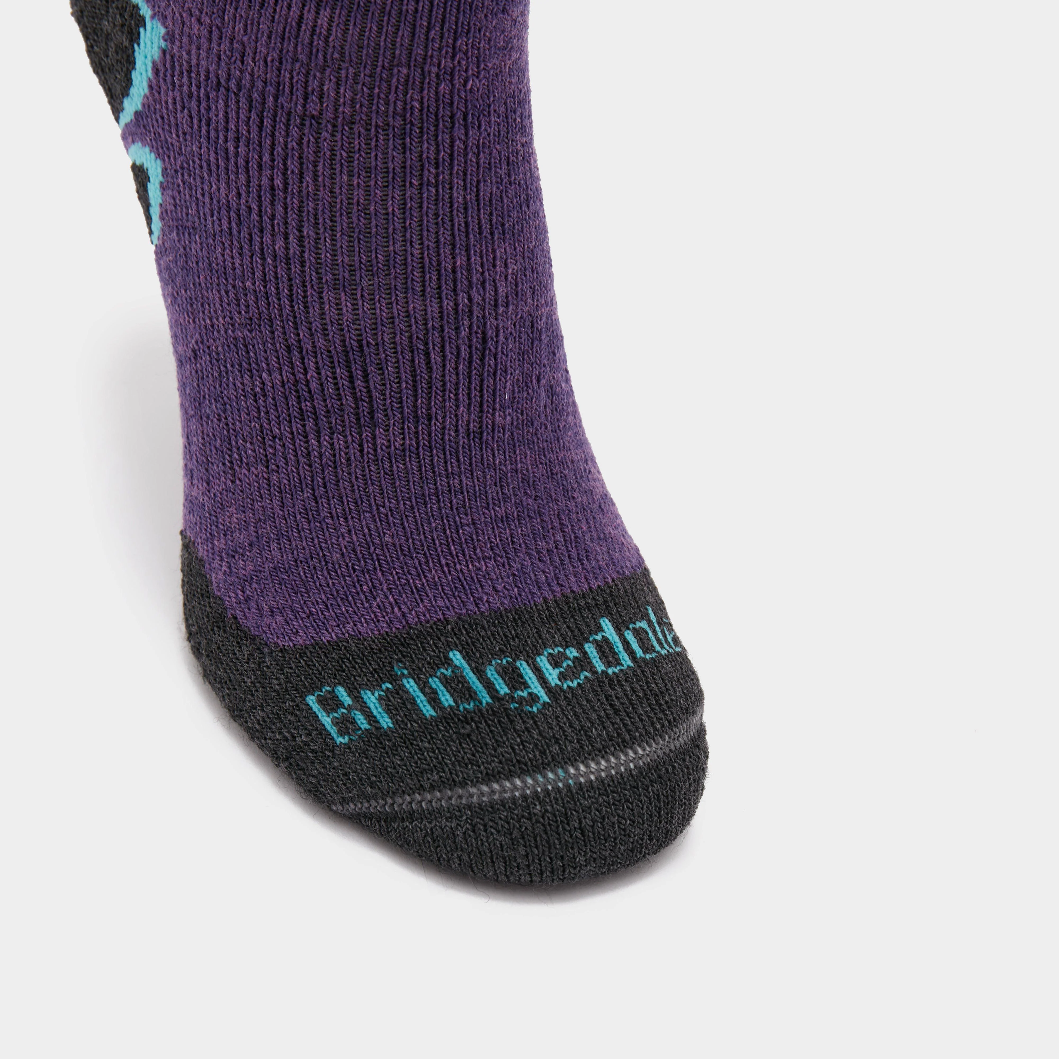 Women's Ski Midweight Merino Endurance Over Calf Socks - Image 11