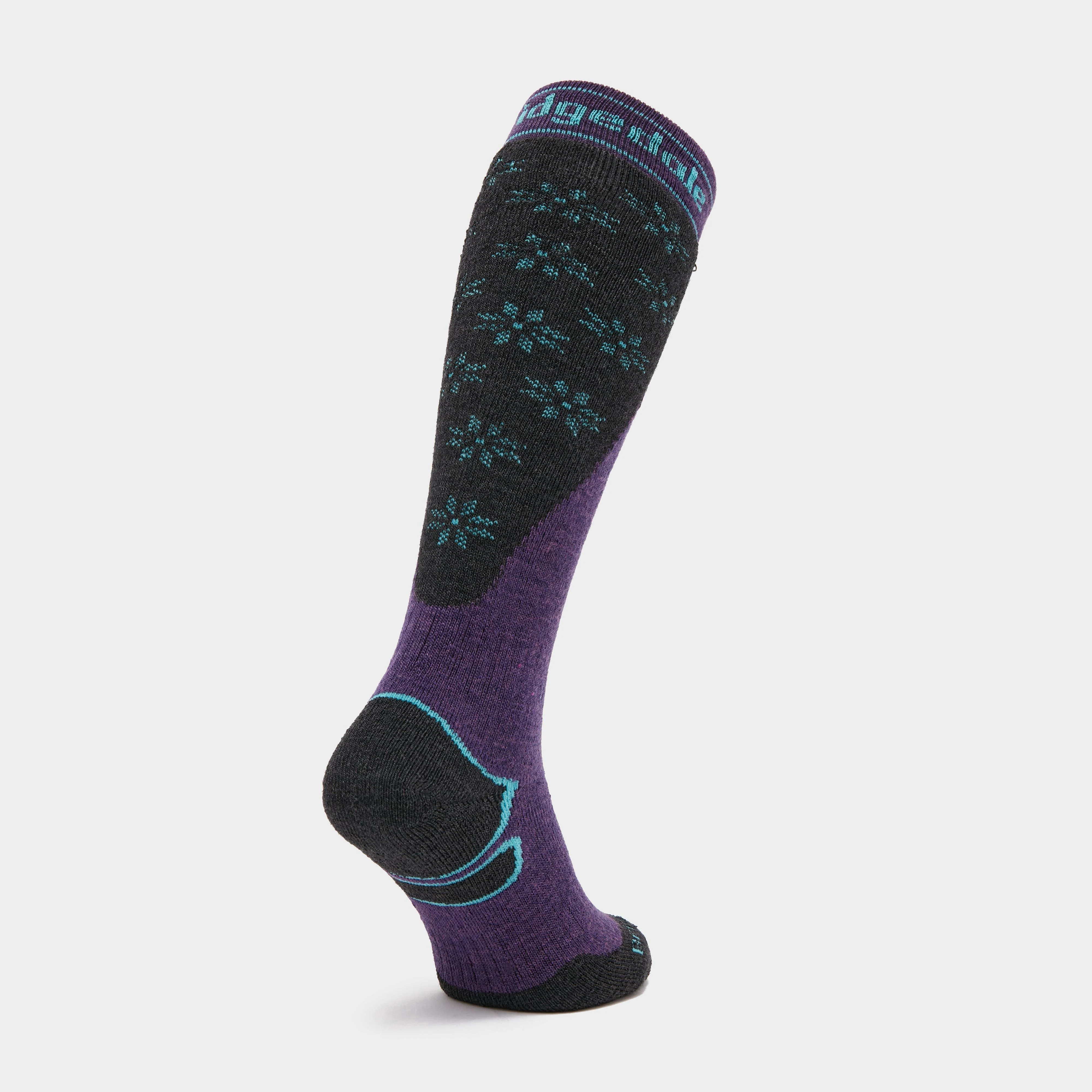 Women's Ski Midweight Merino Endurance Over Calf Socks - Image 3