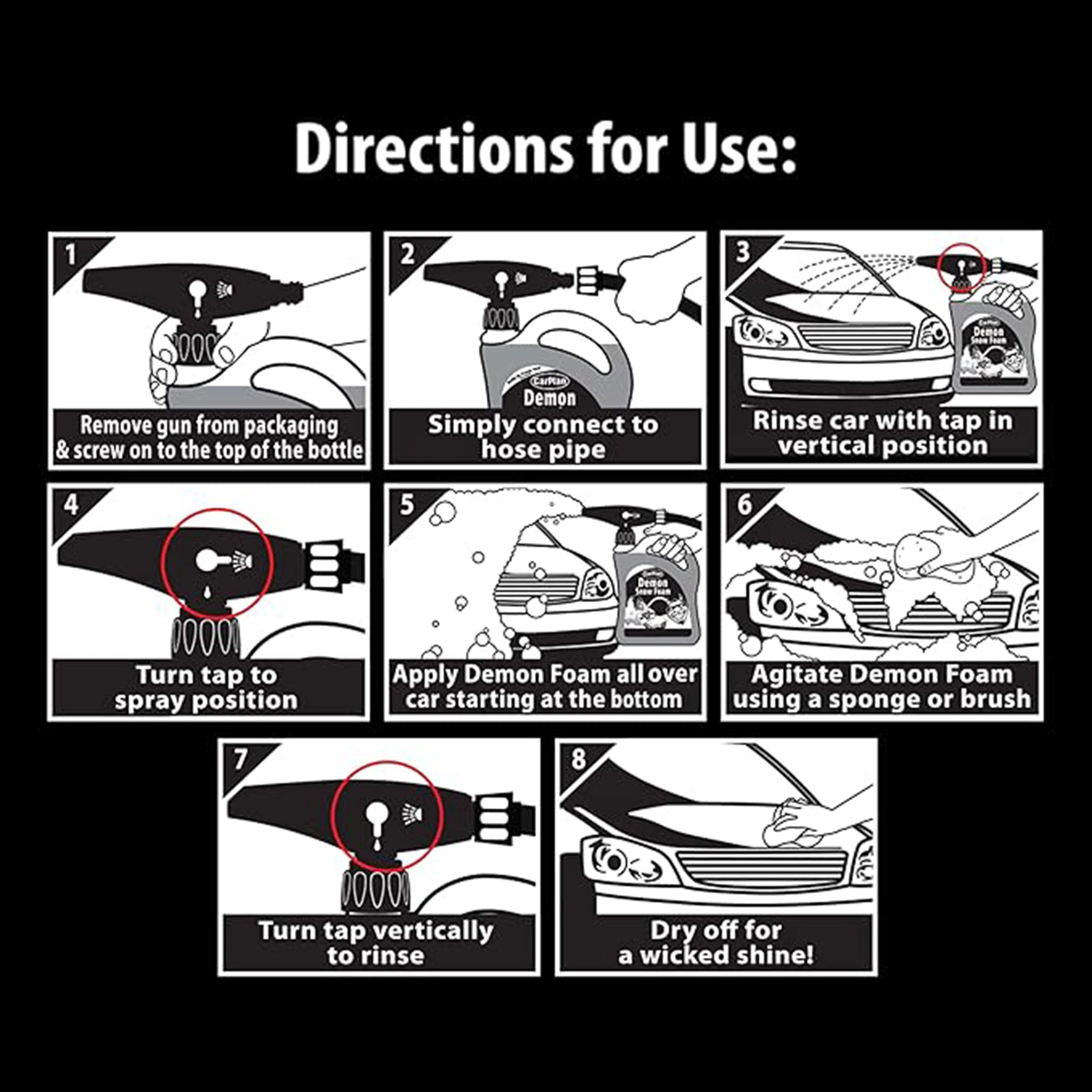 Demon Foam with Snow Foam Gun – 2L - Image 5