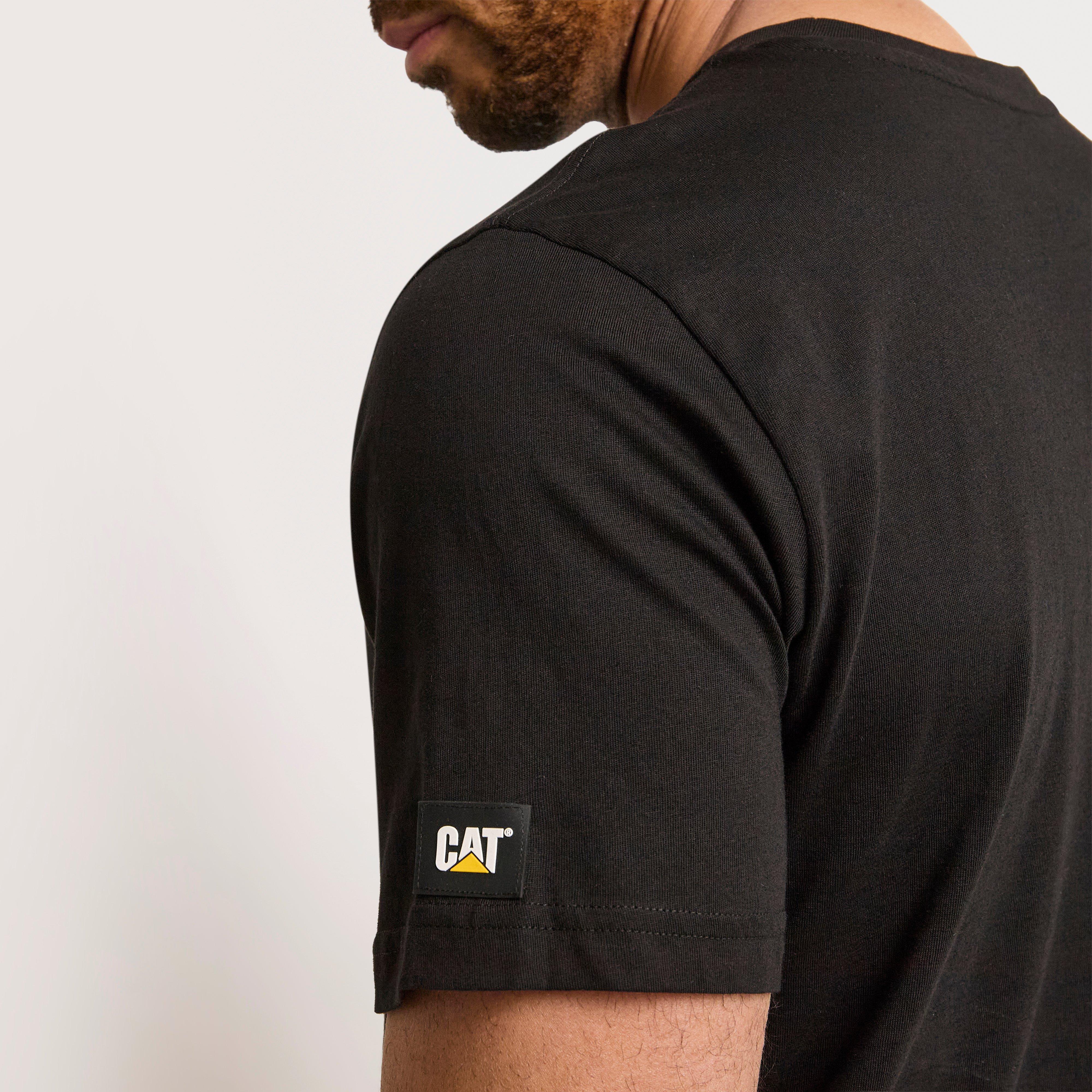 Men’s Essentials Short-sleeve T-shirt Black - Image 4