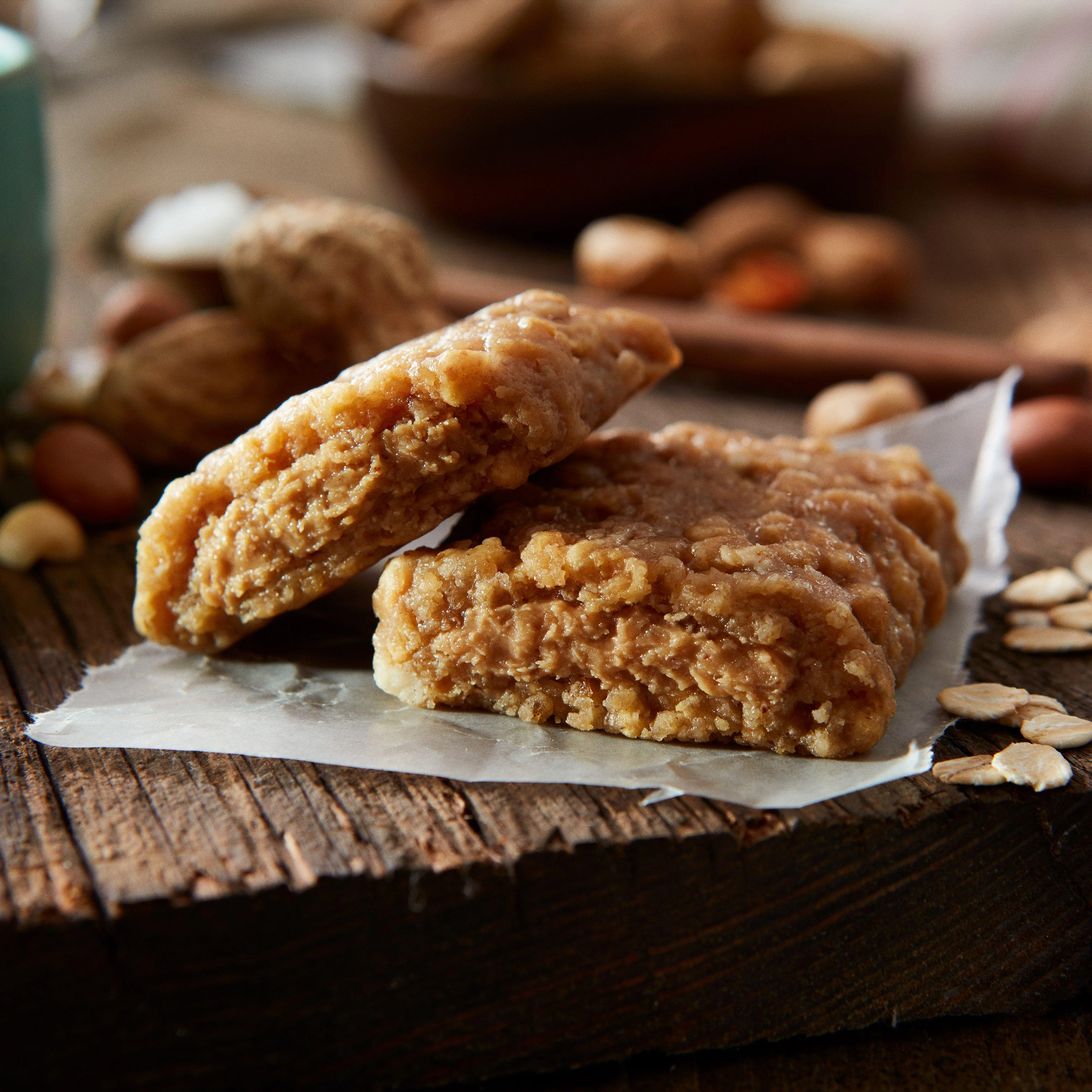Nut Butter Filled Energy Bar (Chocolate Chip & Peanut Butter) 50g - Image 2