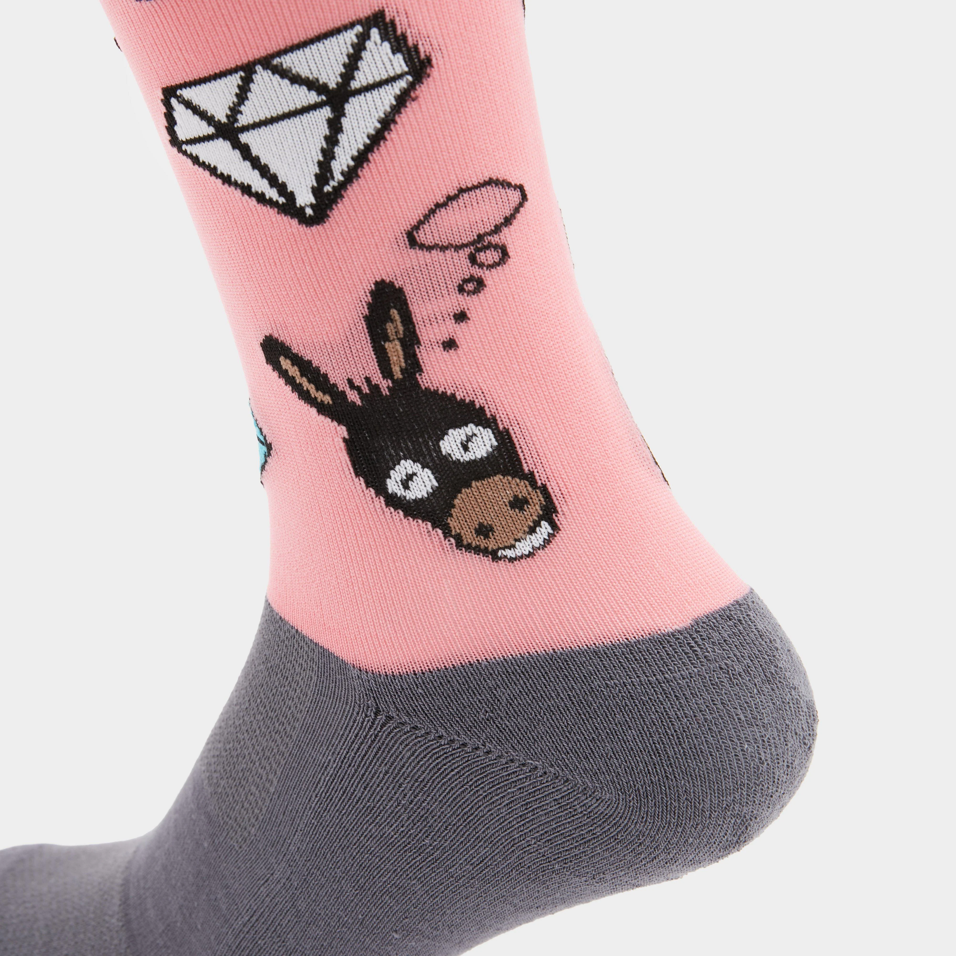 Adults Novelty Fun Socks Donkey Donut - Image 5