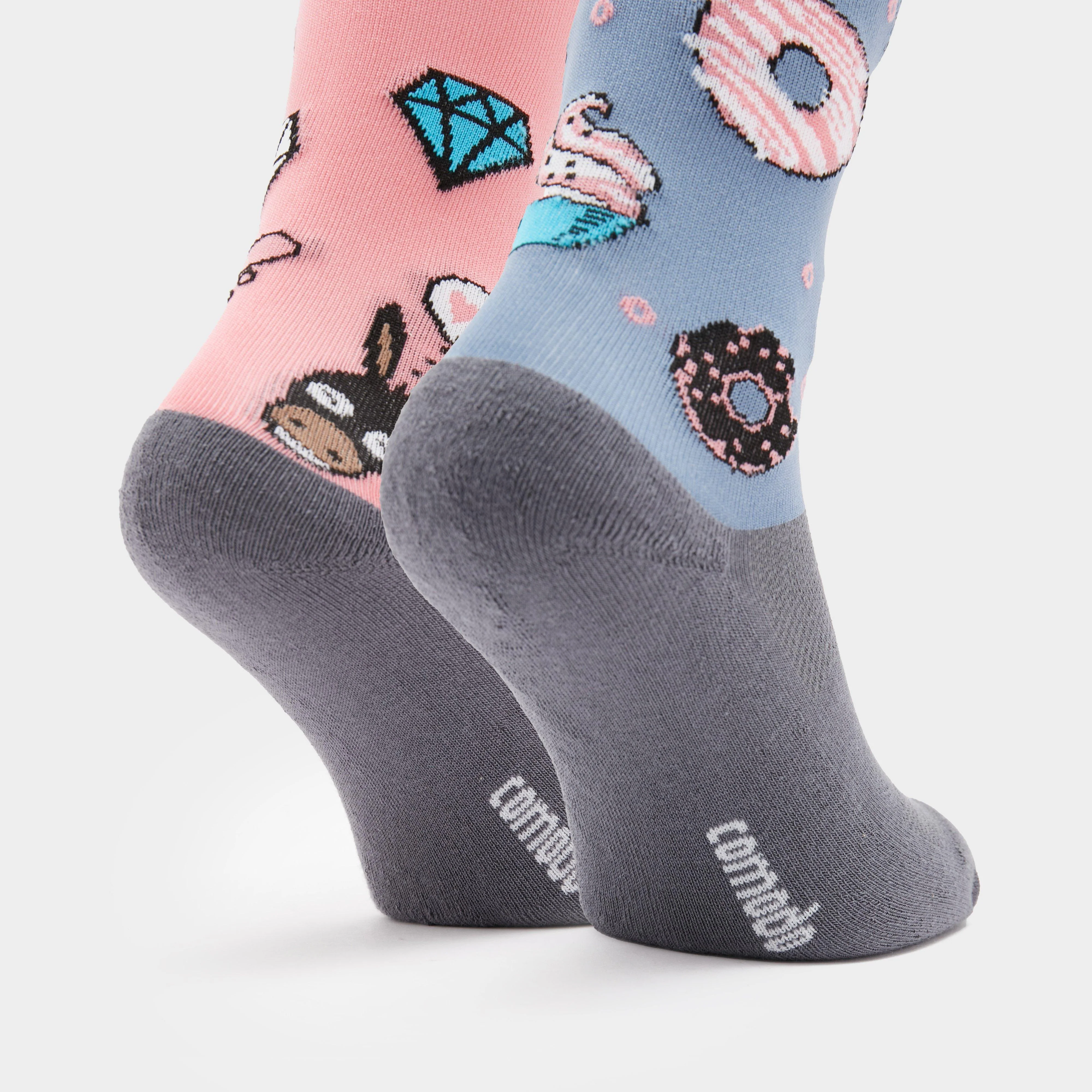 Kids Novelty Donkey Doughnuts Socks - Image 4
