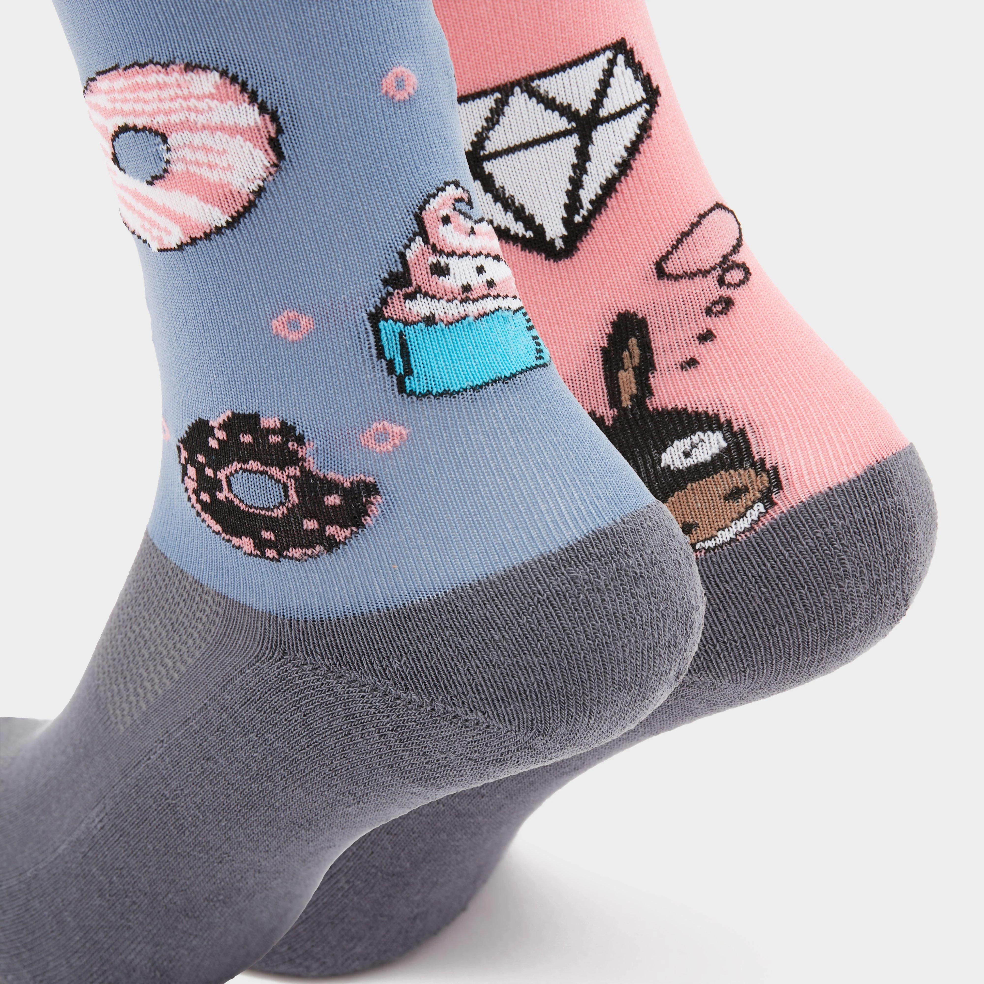 Kids Novelty Donkey Doughnuts Socks - Image 5