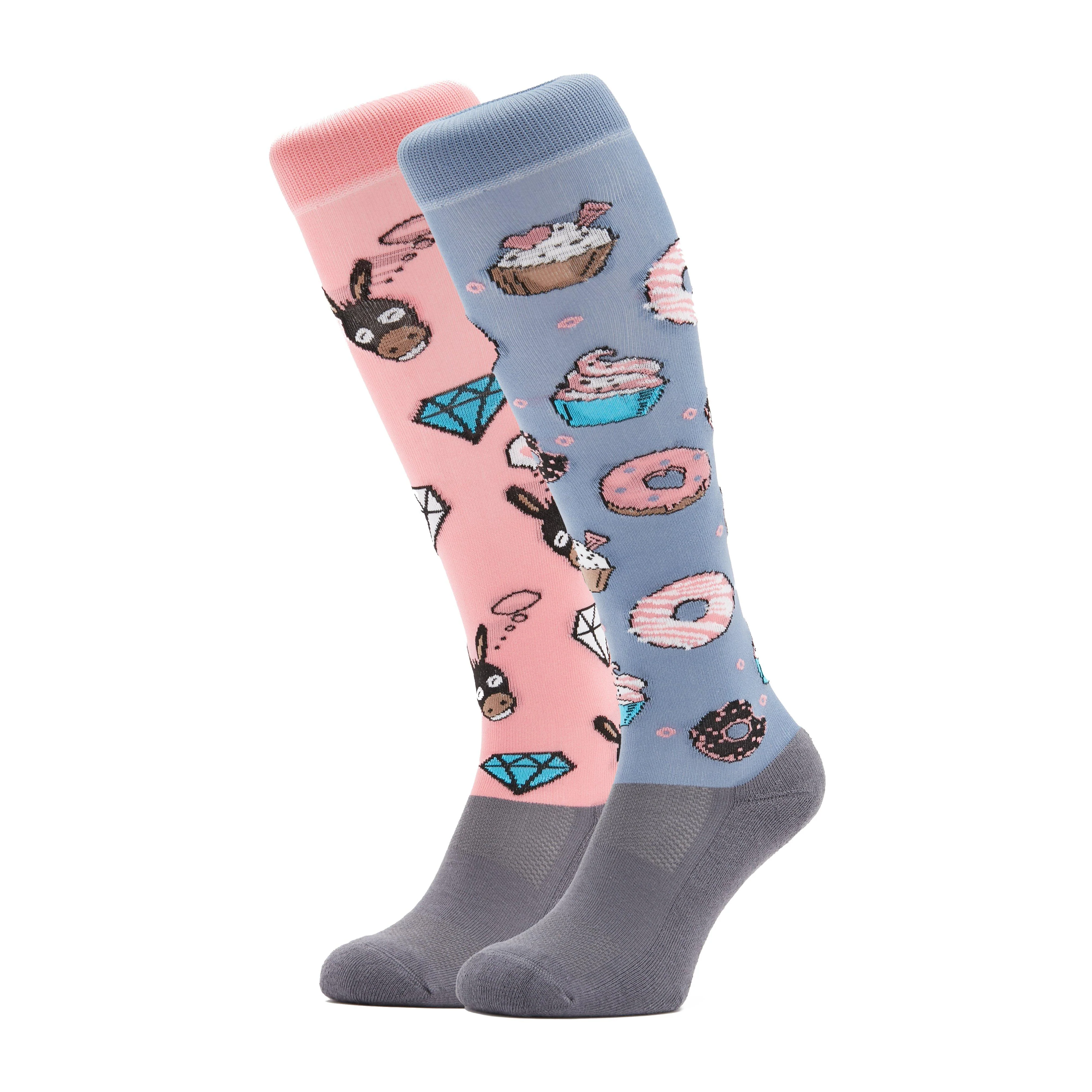 Kids Novelty Donkey Doughnuts Socks - Image 6