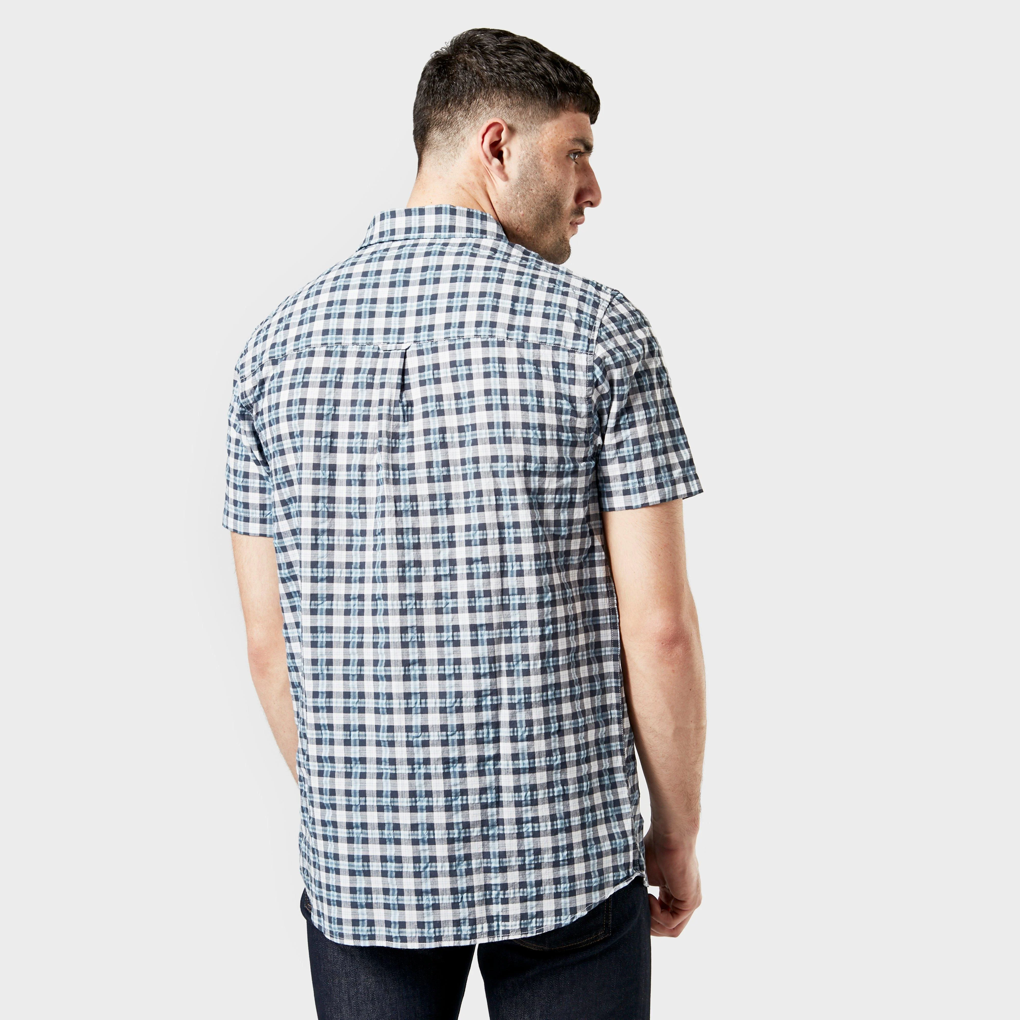 Men’s Pele Short Sleeved Check Shirt - Image 2