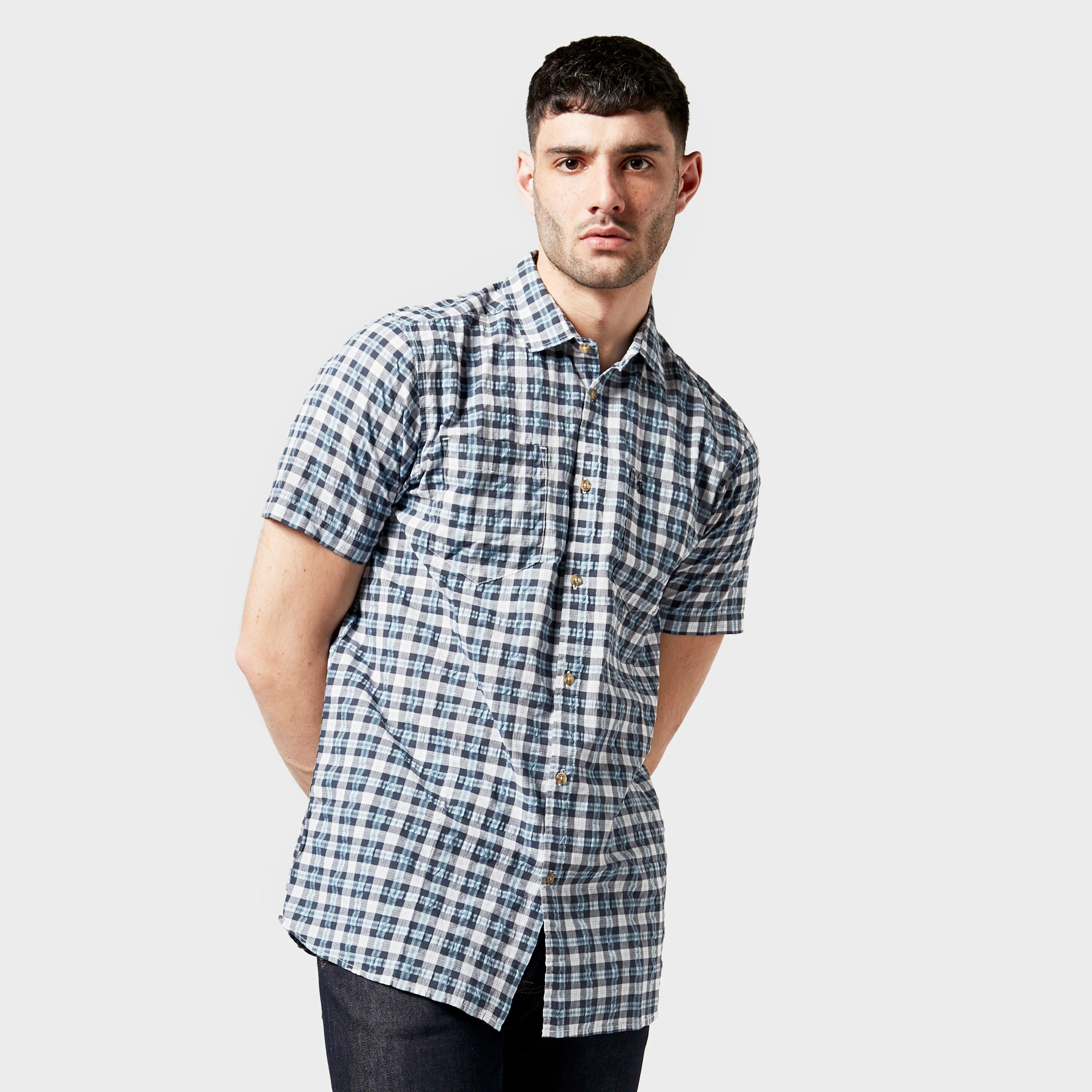Men’s Pele Short Sleeved Check Shirt - Image 4