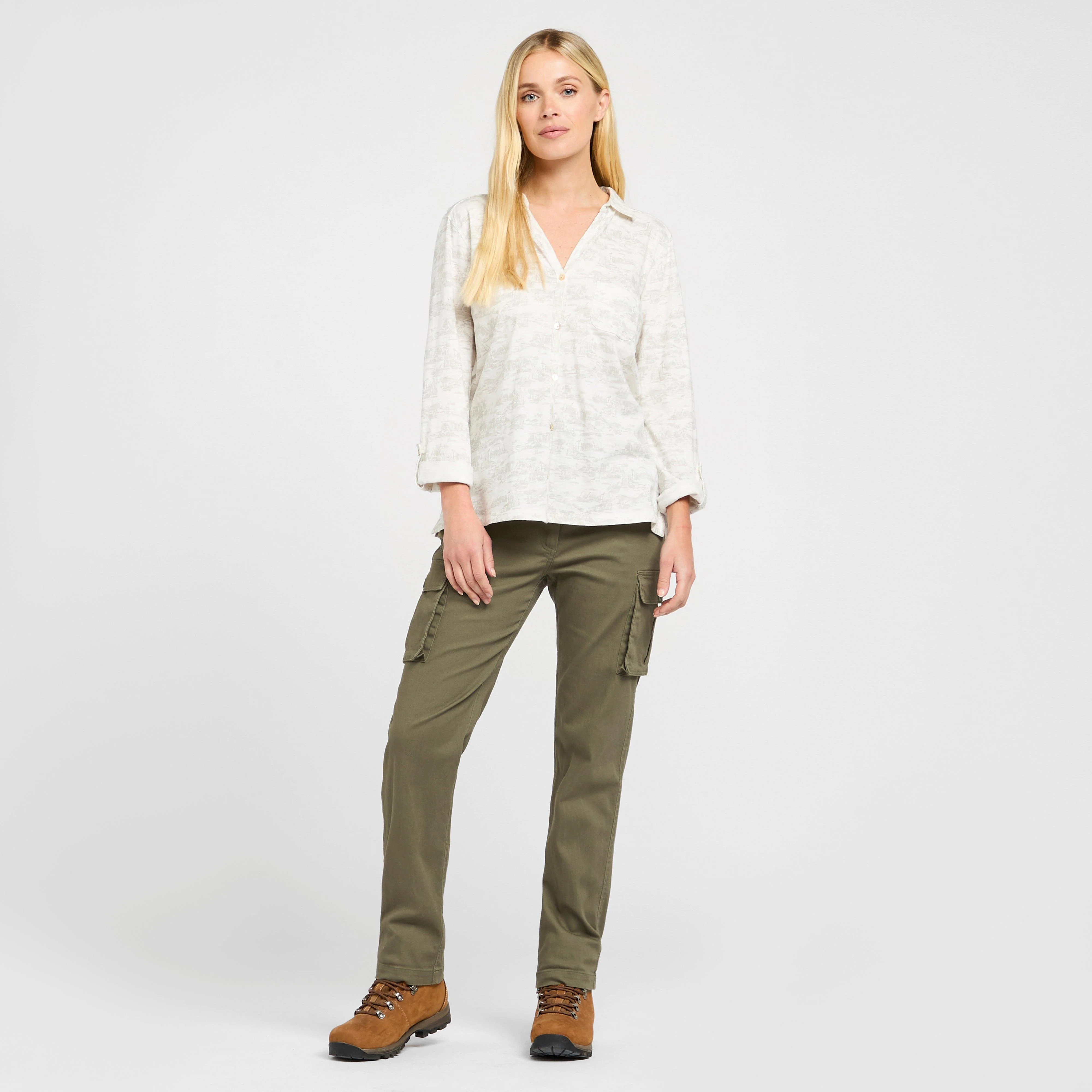 Women’s Araby Cargo Trousers - Image 3