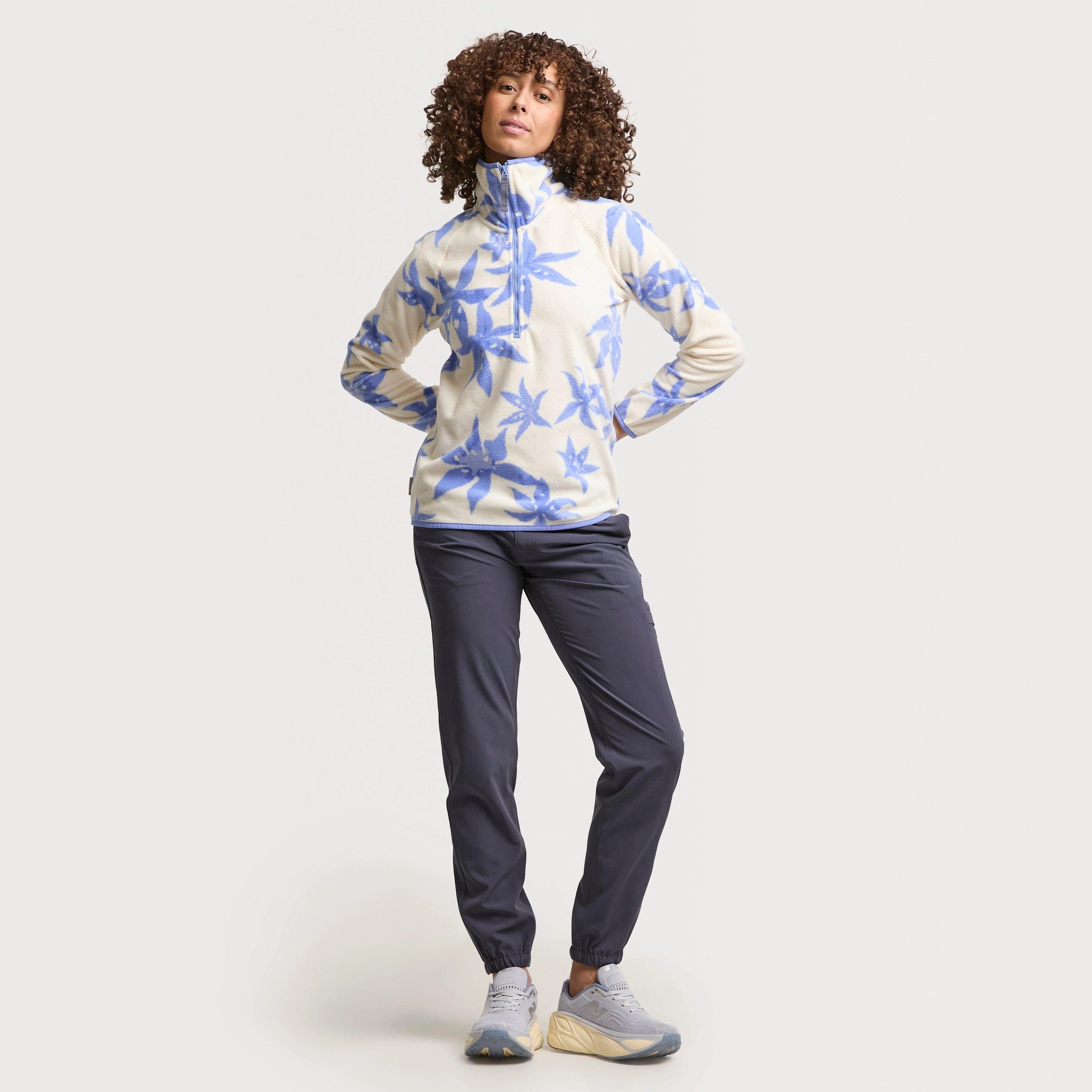 Women's National Trust Reedmace Half Zip Fleece - Image 2