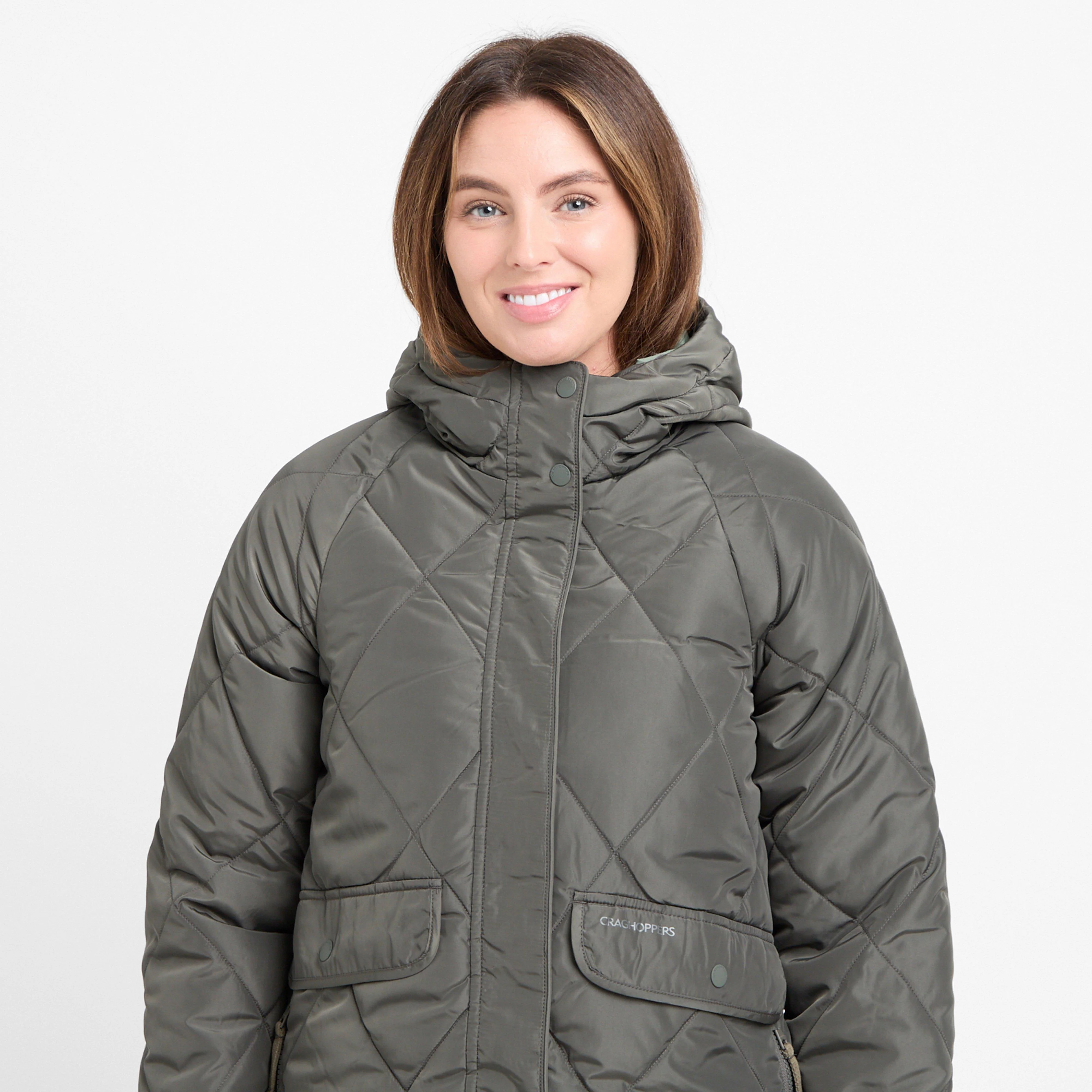 Women’s Sweetgrass Long Length Quilted Jacket - Image 9