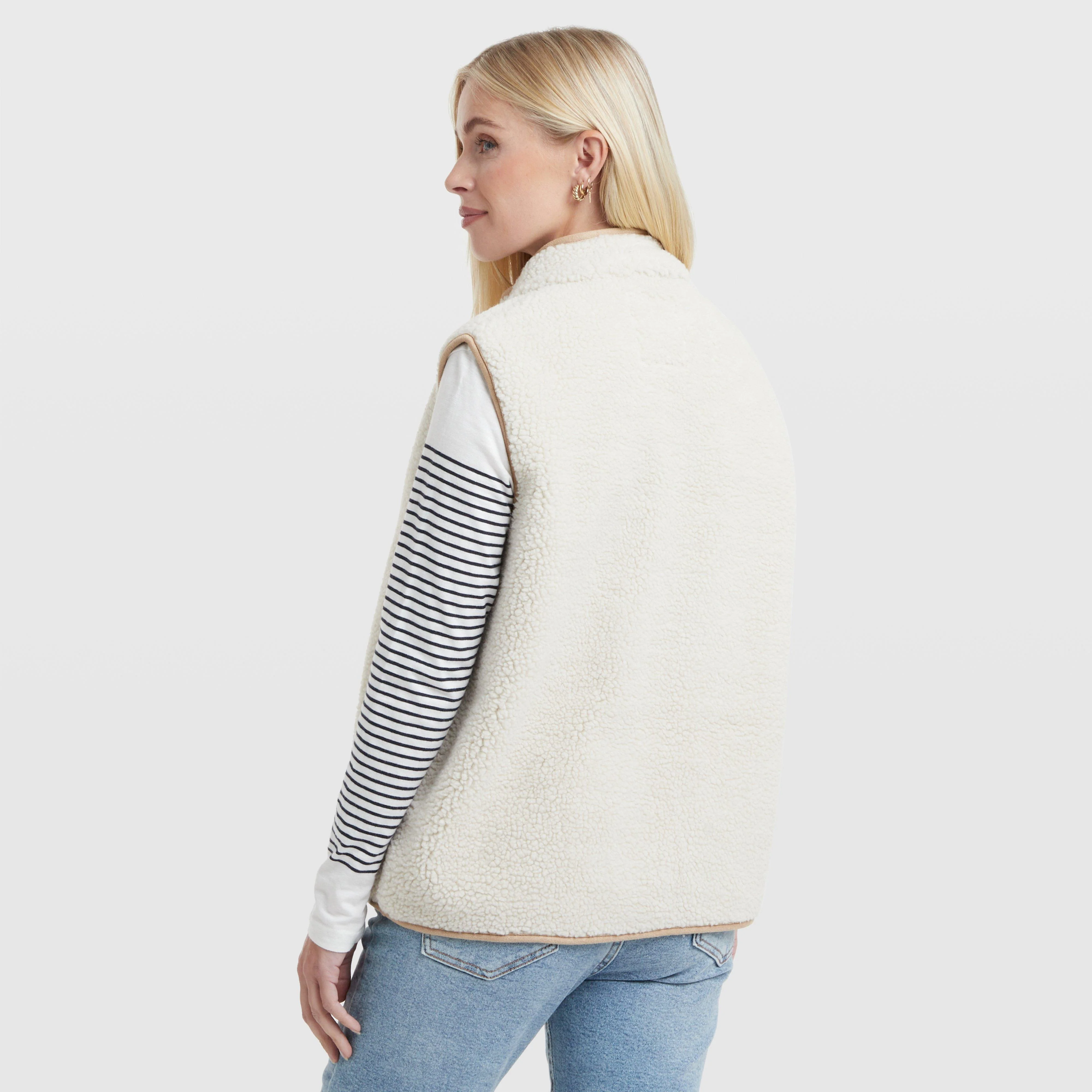 Women’s Borg Gilet - Image 2