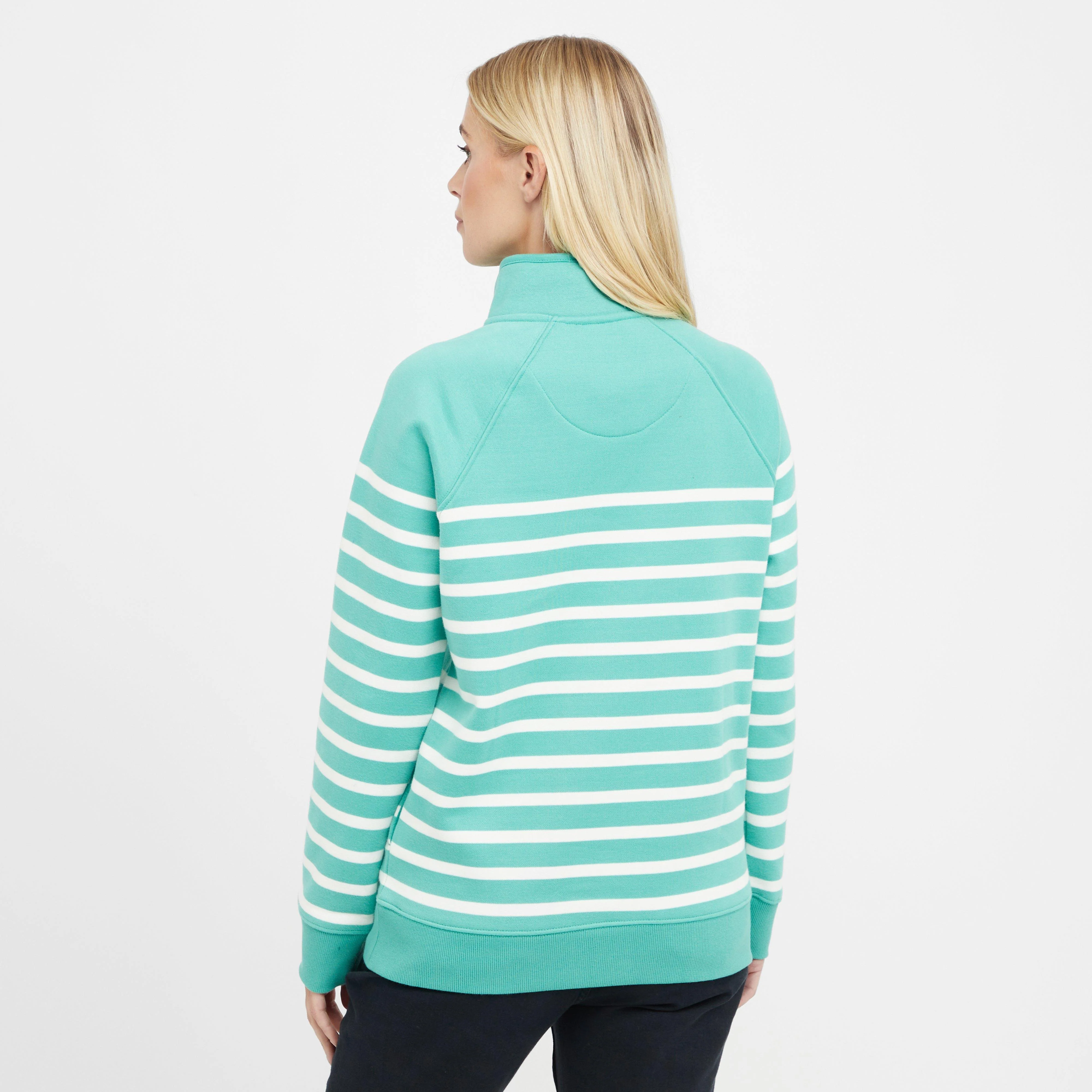 Women’s Half Zip Sweatshirt - Image 2