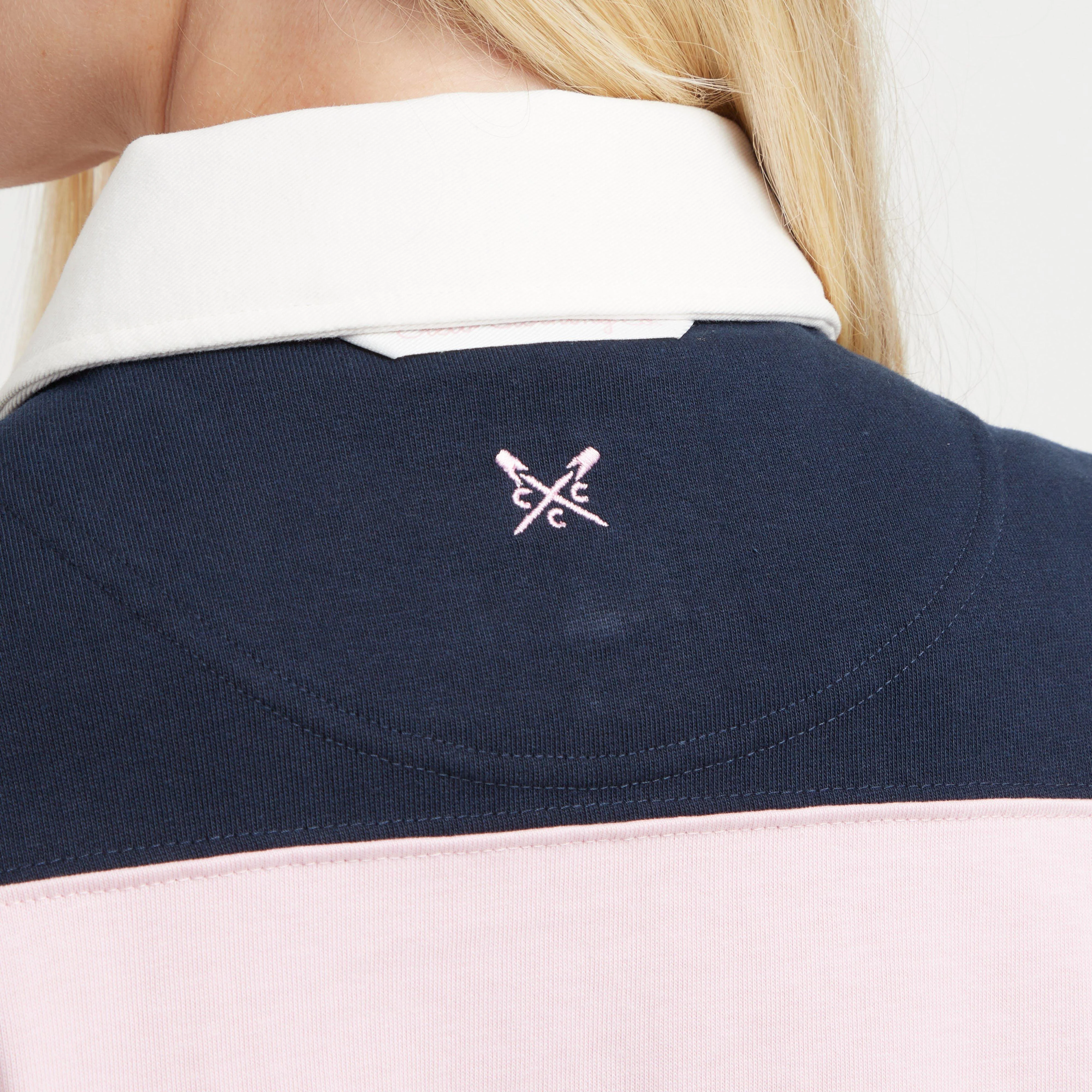 Women's Long Sleeve Stripe Rugby Shirt - Image 8