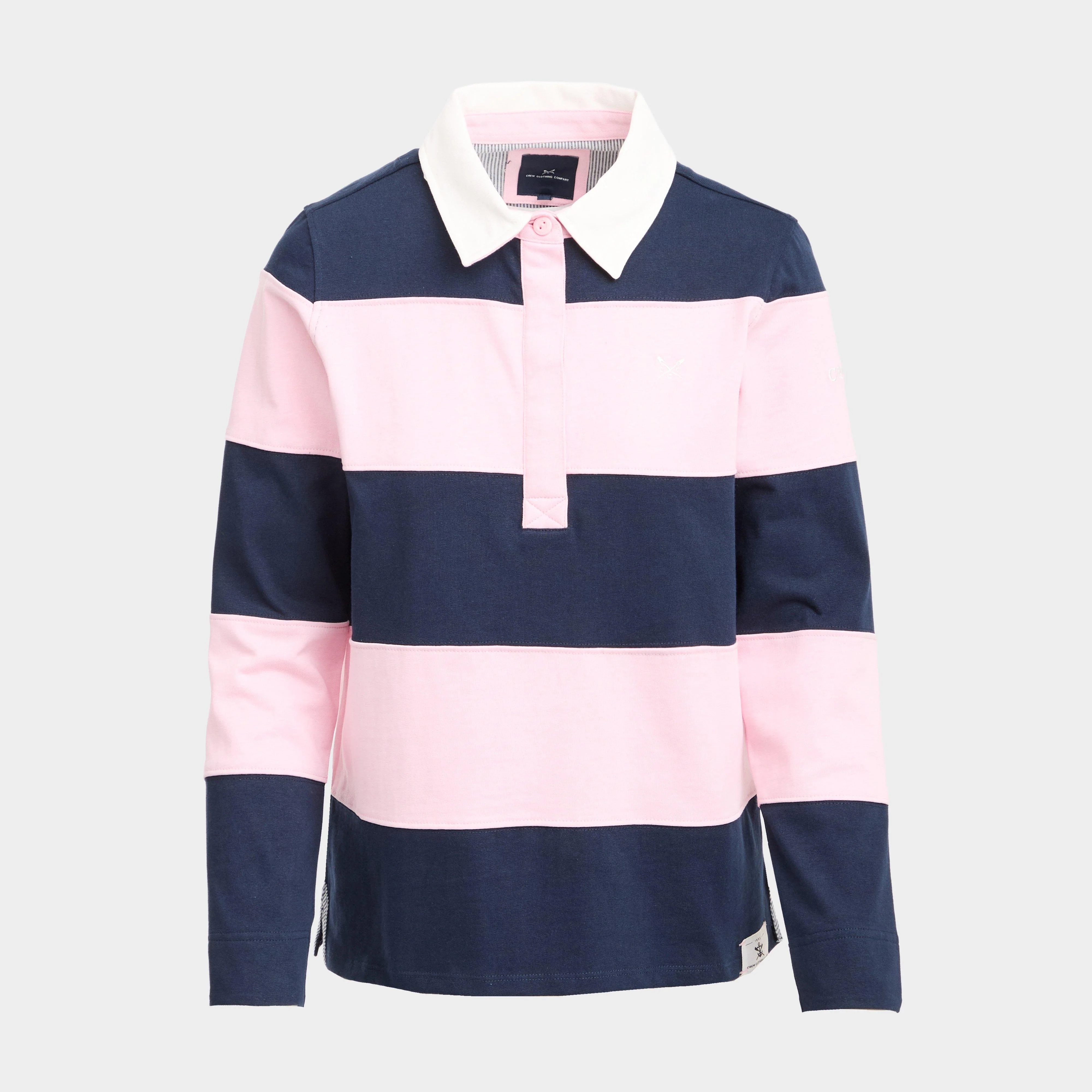Women's Long Sleeve Stripe Rugby Shirt - Image 9