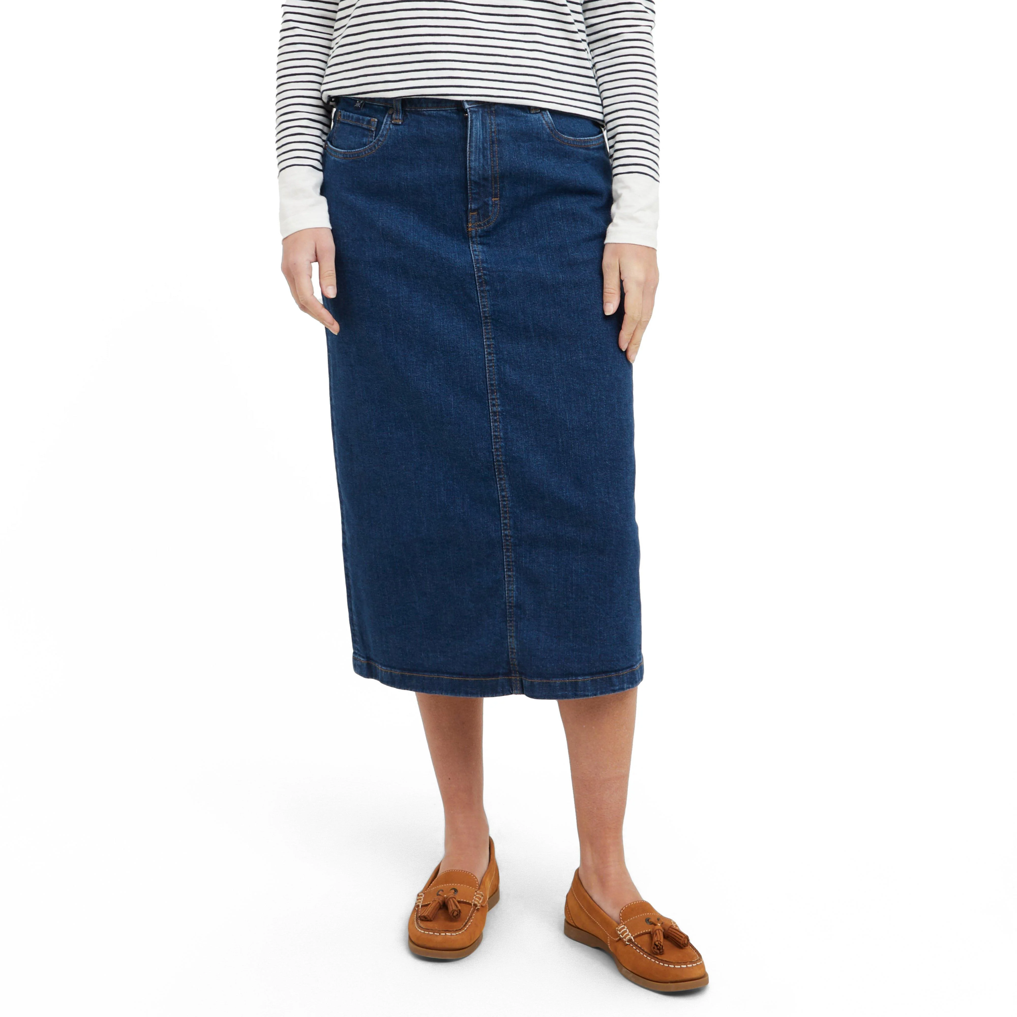 Women’s Mia Denim Midi Skirt - Image 7