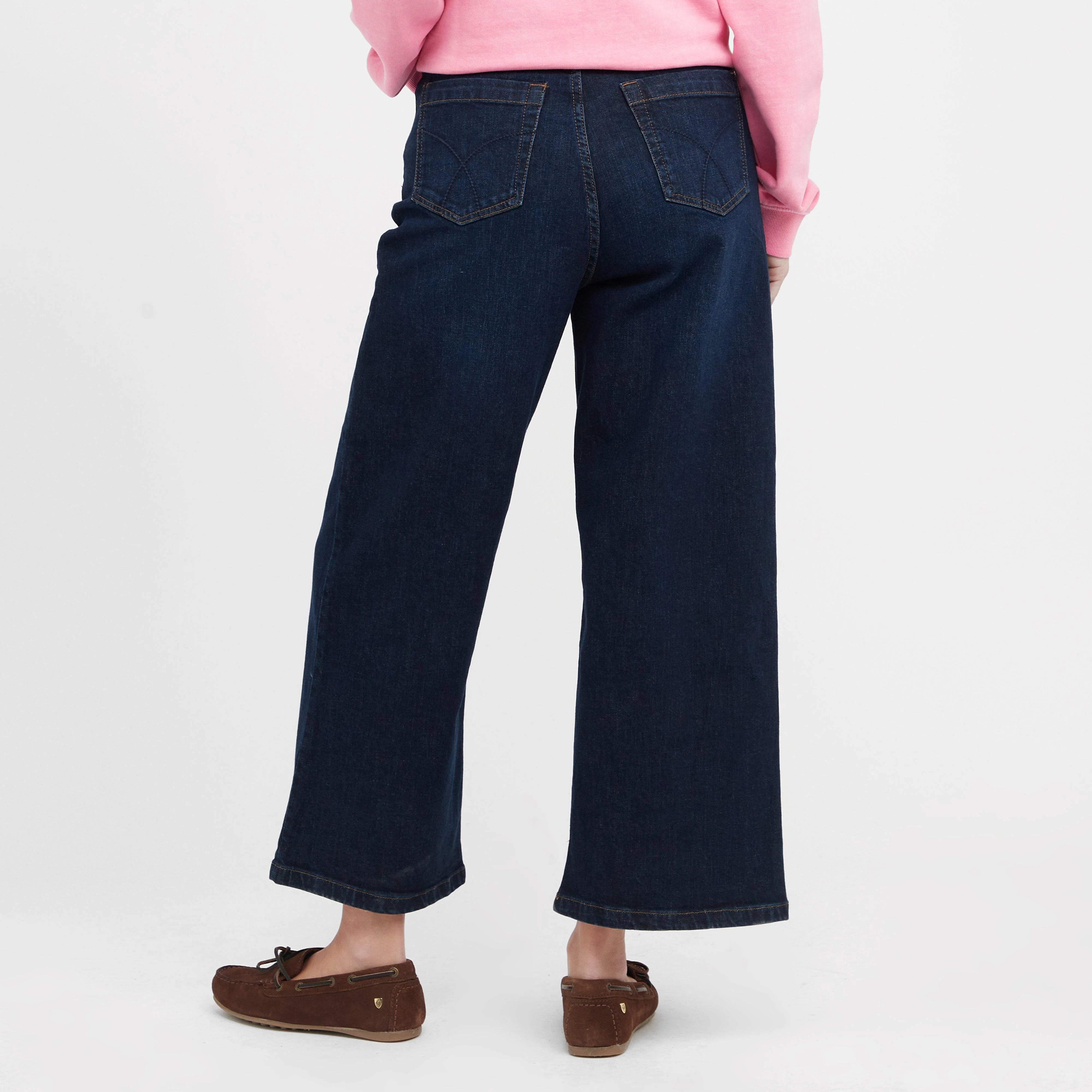 Women’s Relaxed Leg Cropped Jeans - Image 2