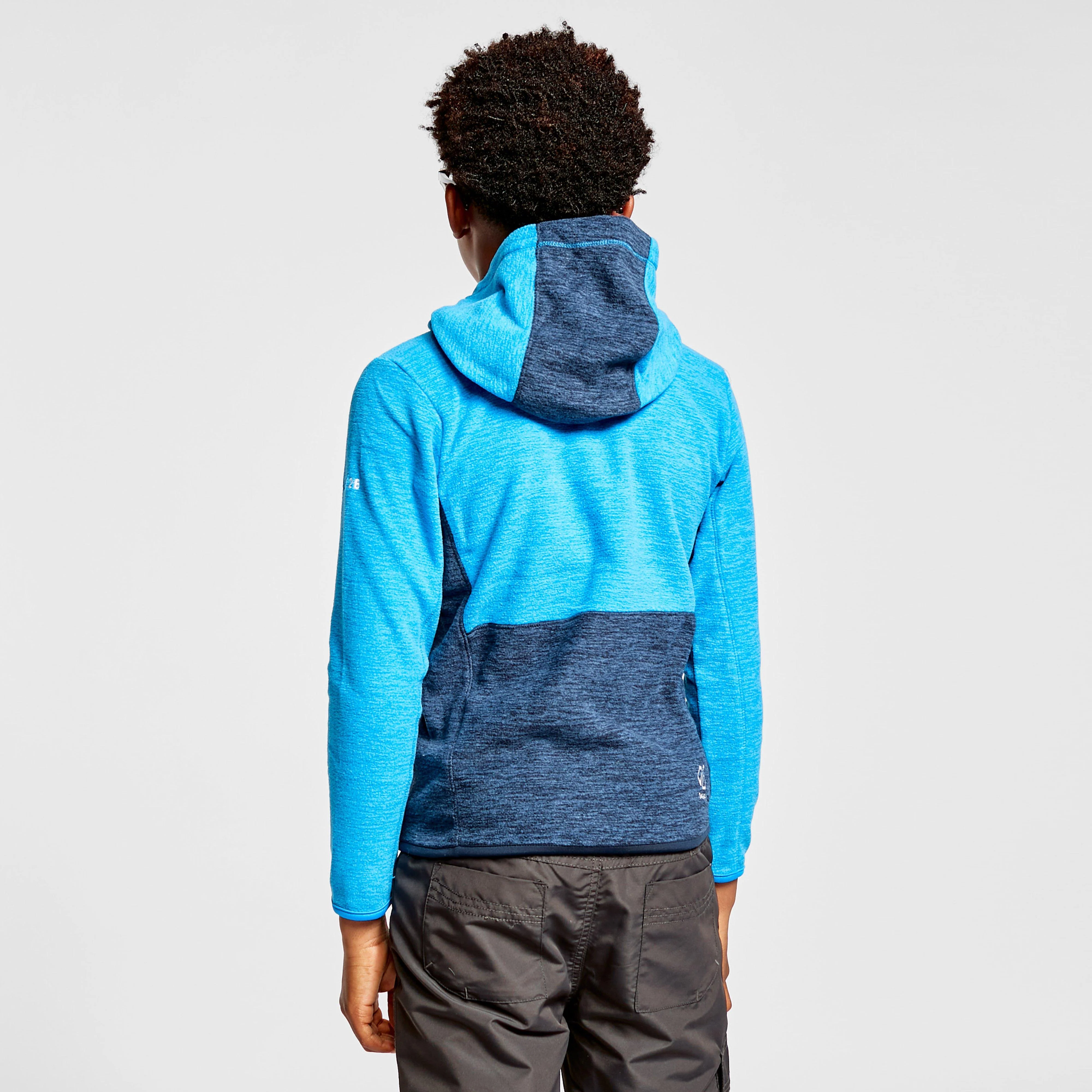 Kids' Genesis Hooded Full-Zip Fleece - Image 2