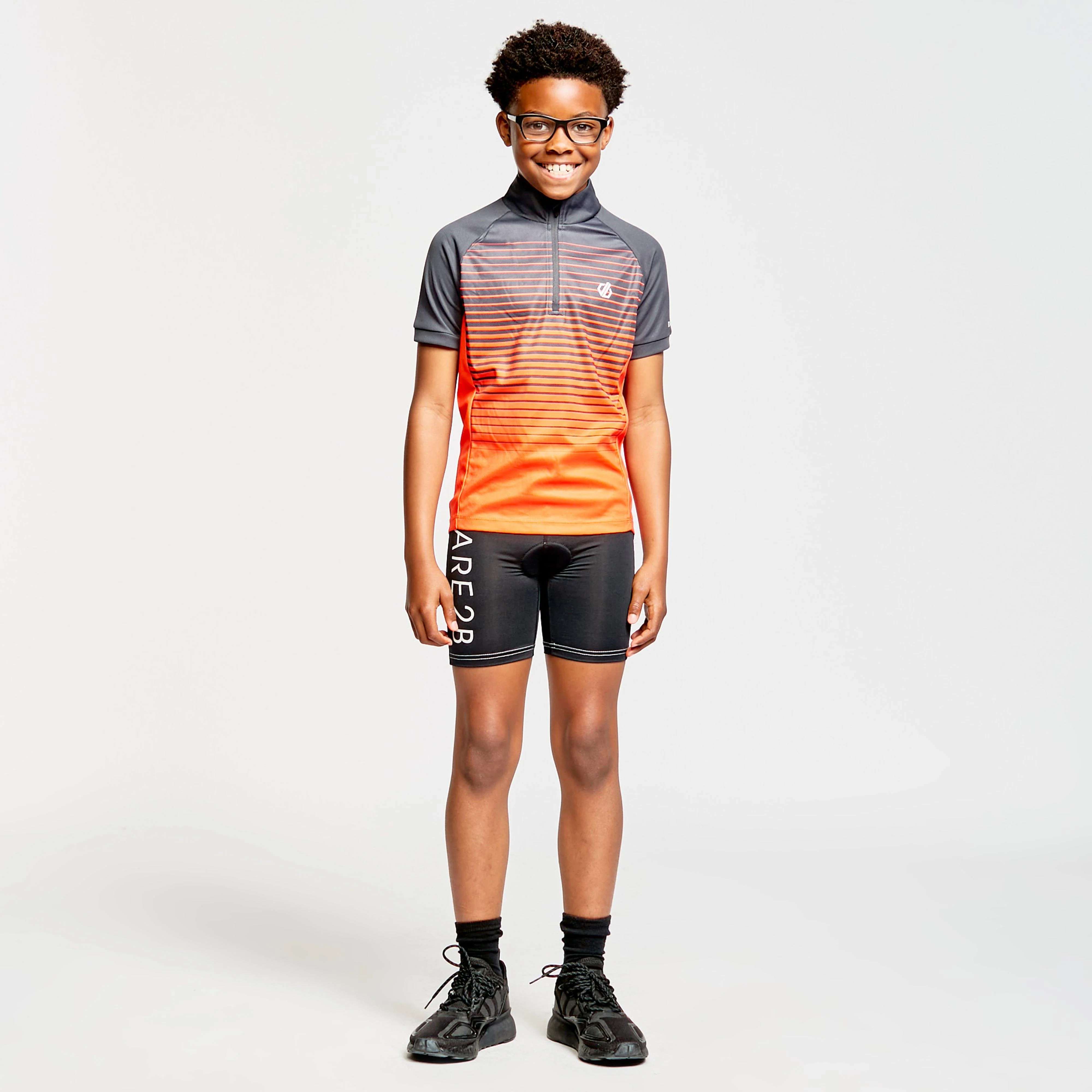 Kids' Go Faster Half Zip Cycle Jersey - Image 3