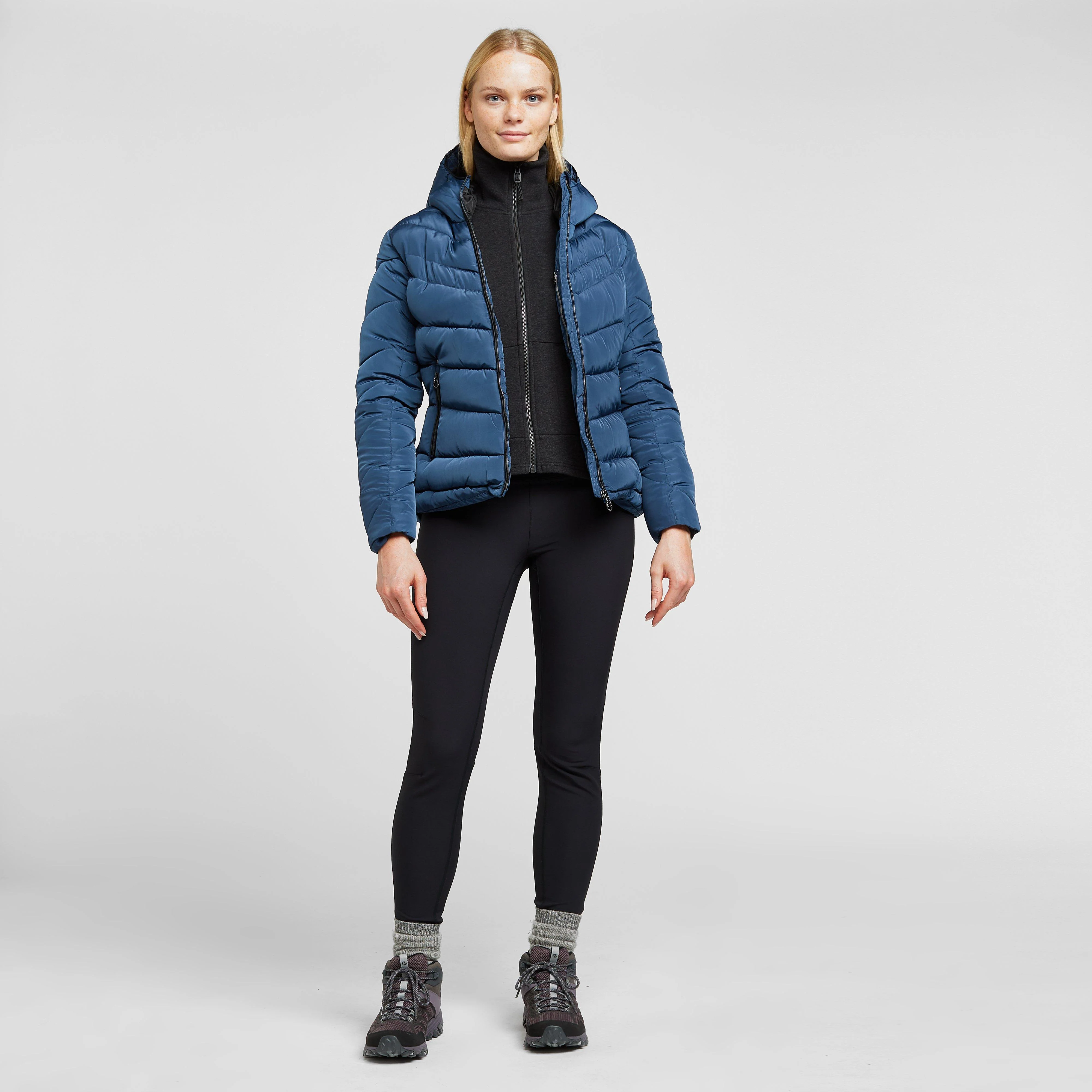 Women's Reputable Quilted Hooded Jacket - Image 3