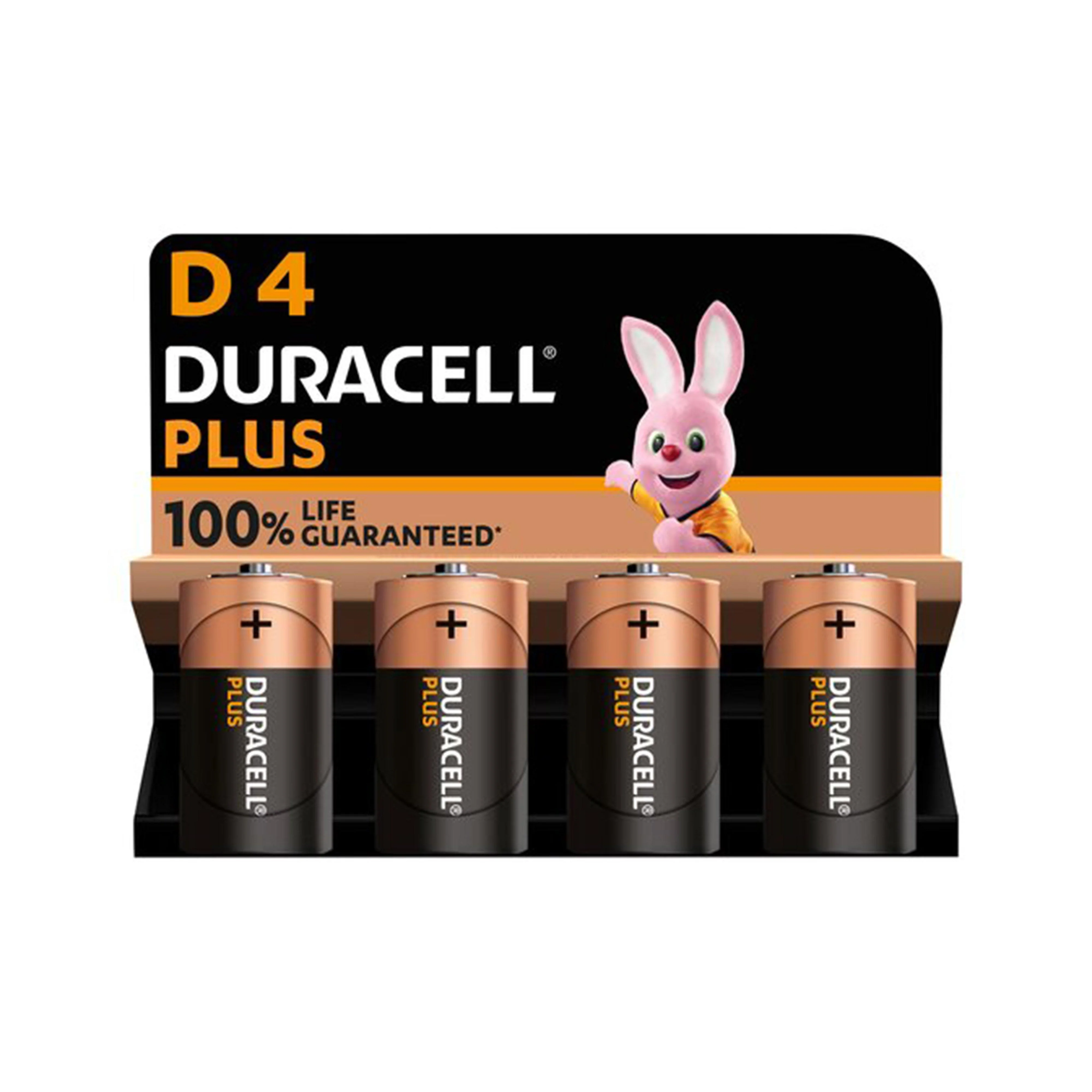 D Plus 100 Batteries (4 pack) - Image 2