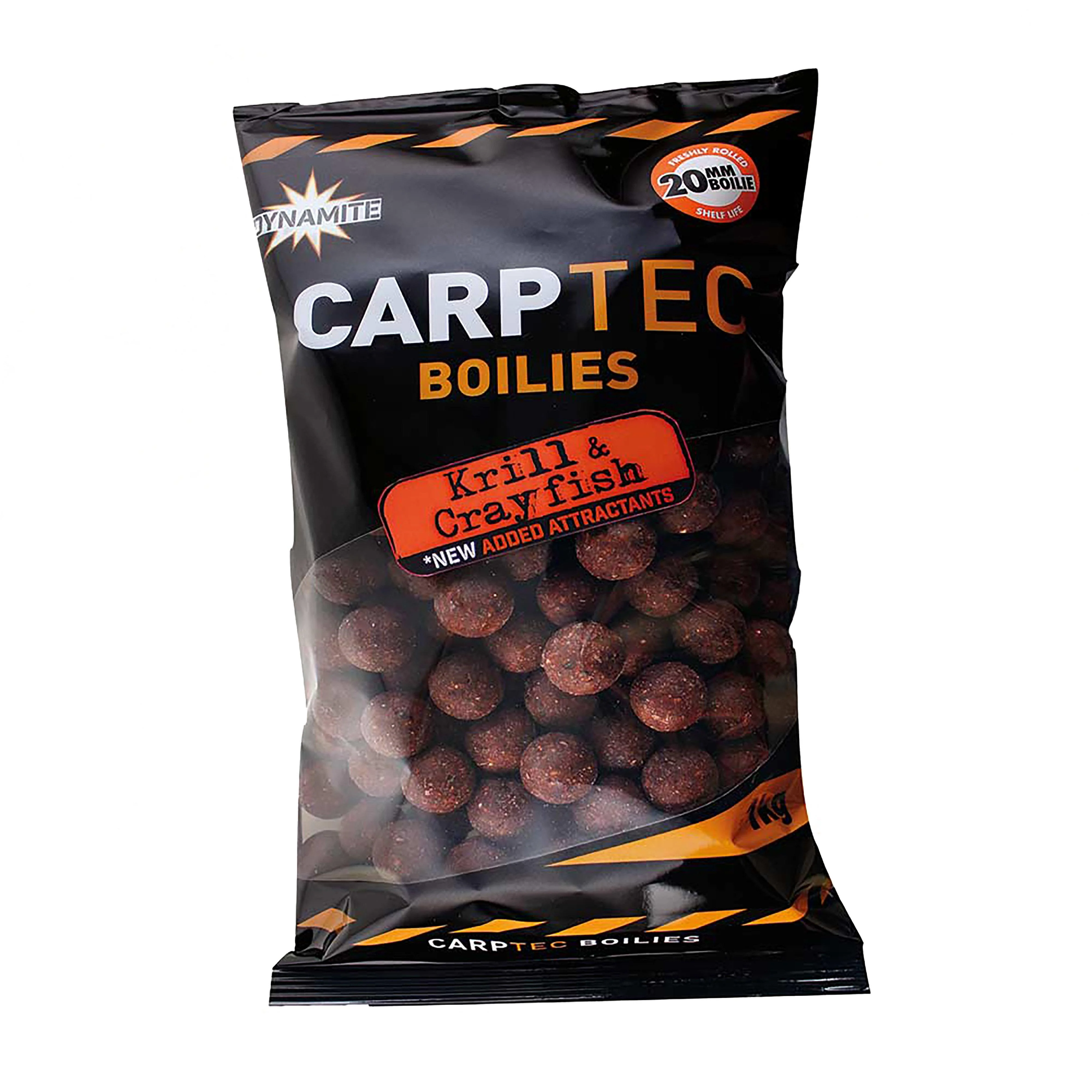 Baits Carp-Tec Krill & Crayfish Boilies 15mm 2kg - Image 2