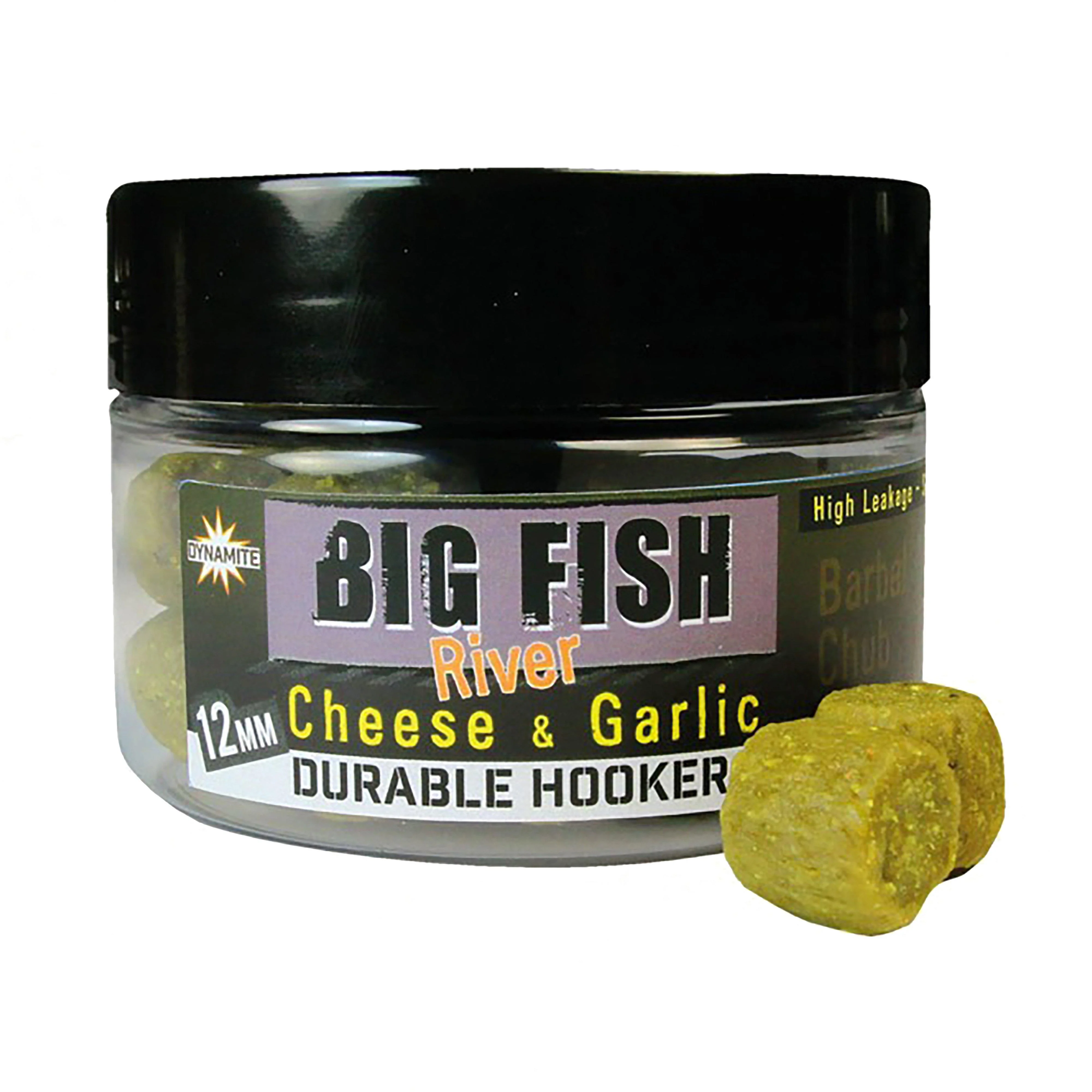 Big Fish River Durable Hookers in Cheese and Garlic (12mm) - Image 2